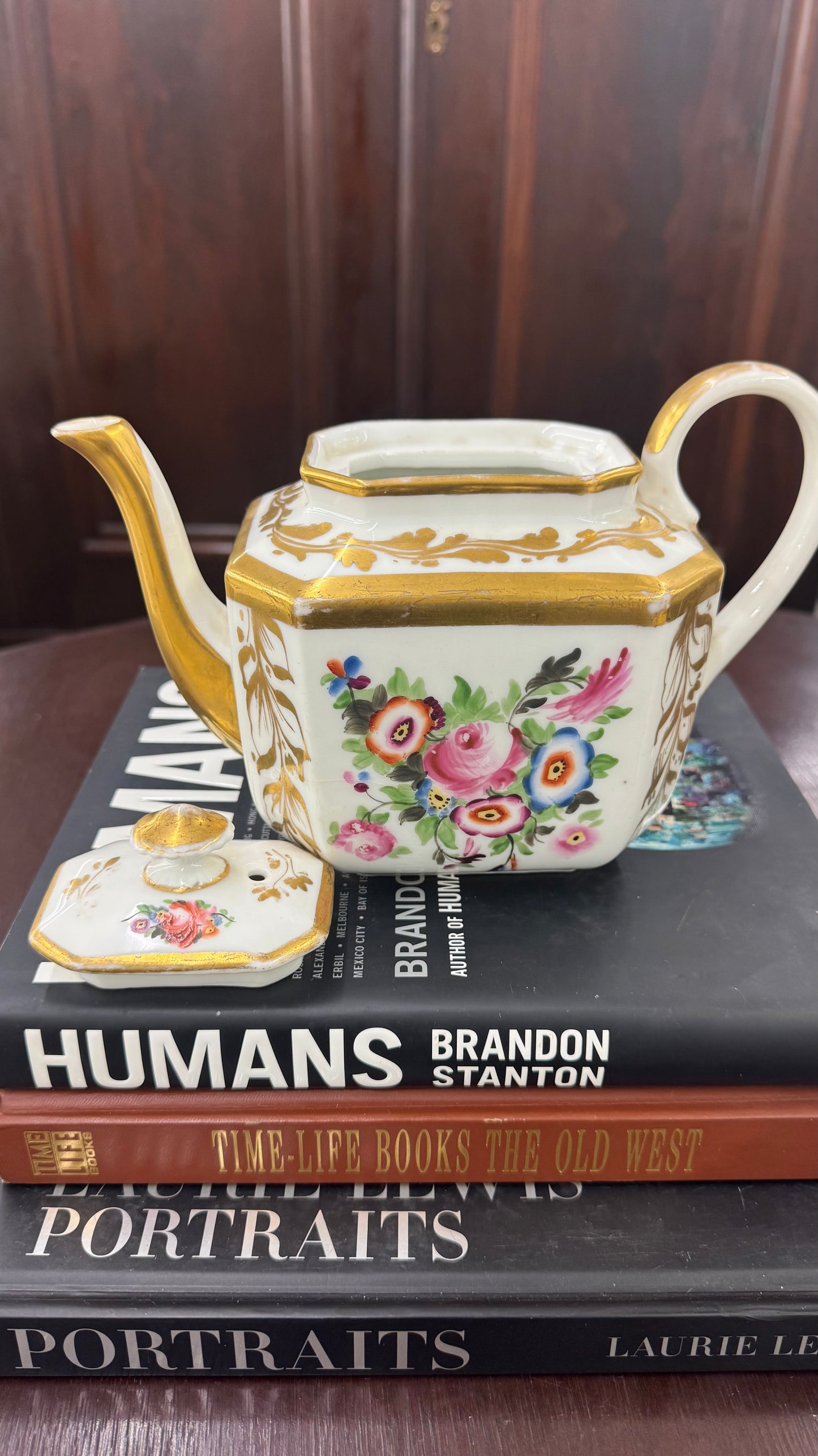 Hand Painted Porcelian Tea Pot
