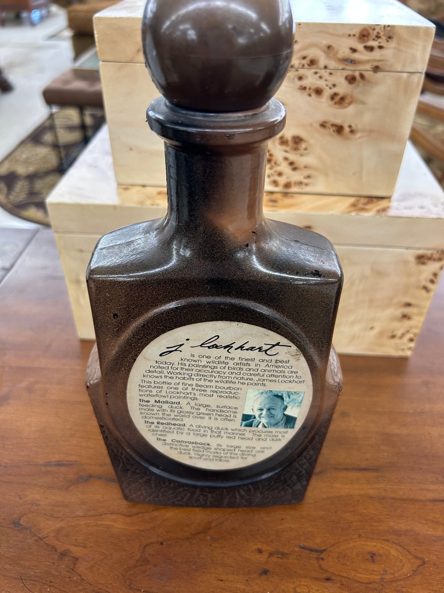 Vintage Jim Beam collectible decanter