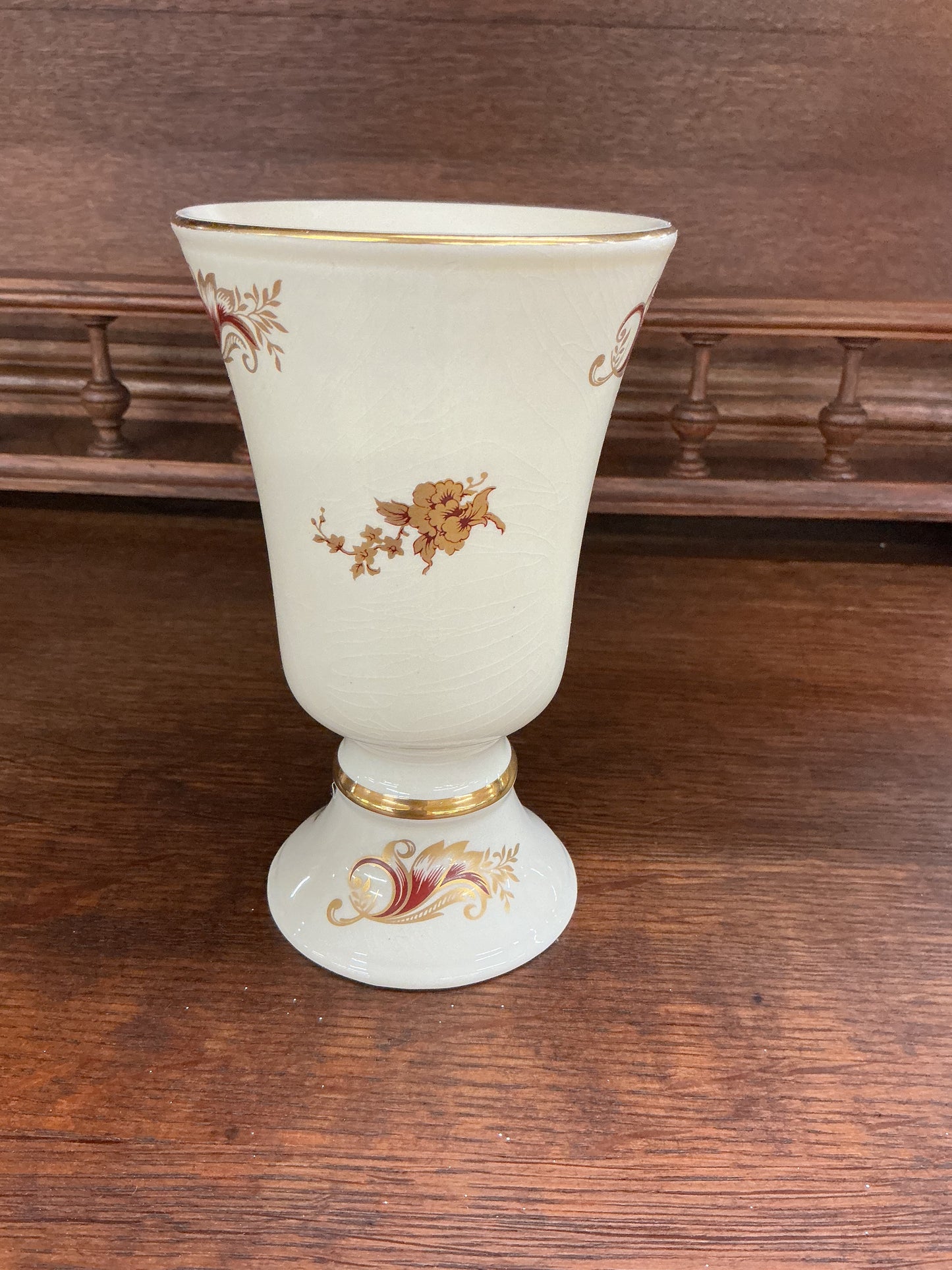 Royal Worcester “Palissy” Bird Motif Vase (England)