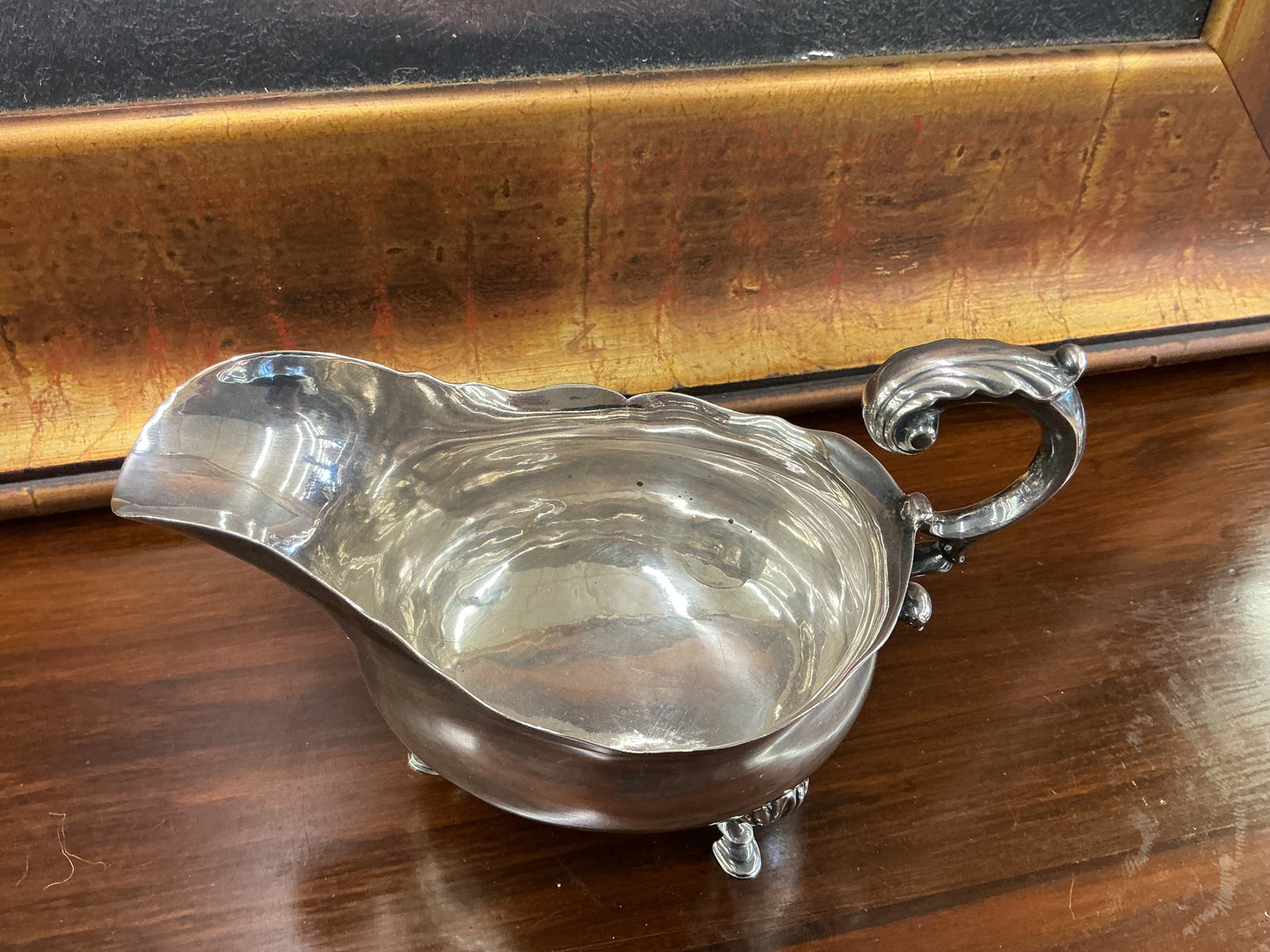 silverplate gravy boat