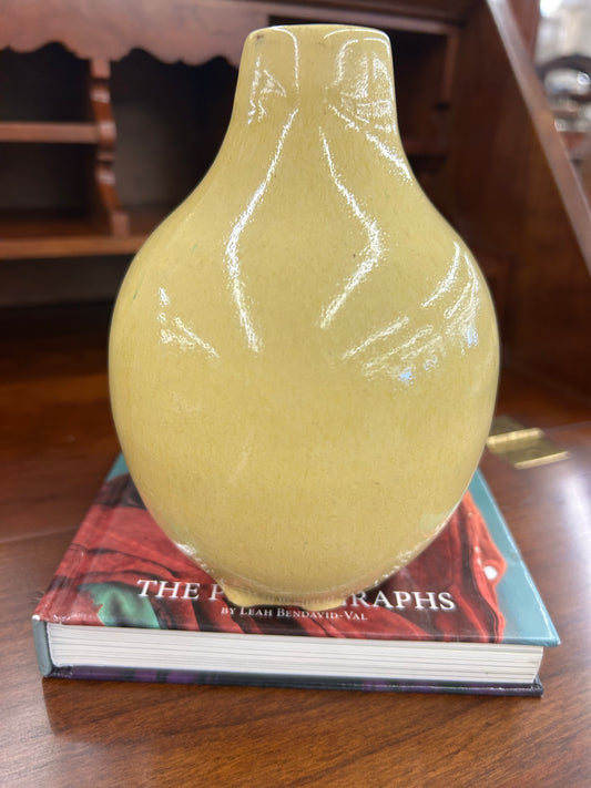 Vintage New Clairvaux pottery vase (small chip)