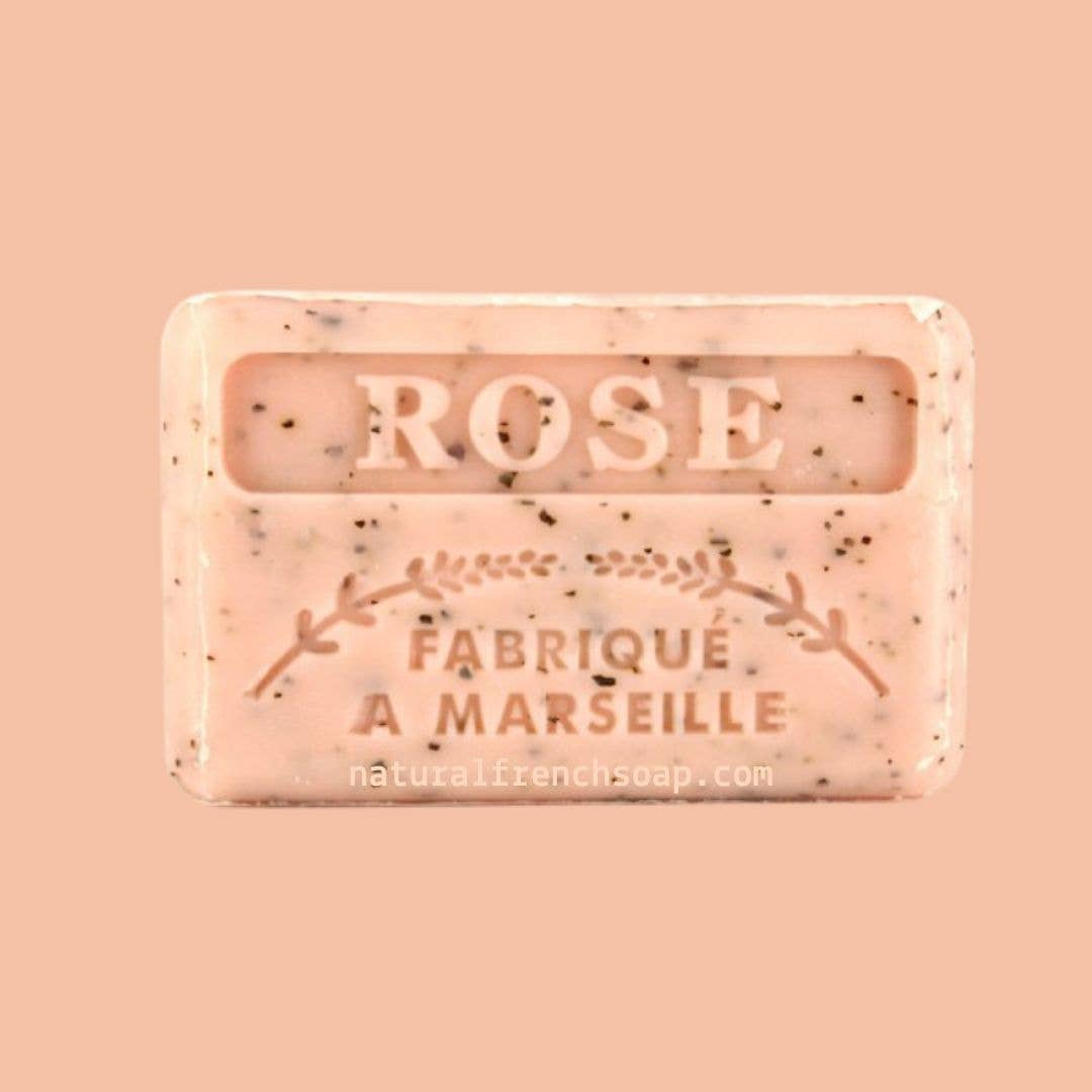 125g Crushed Rose French Soap