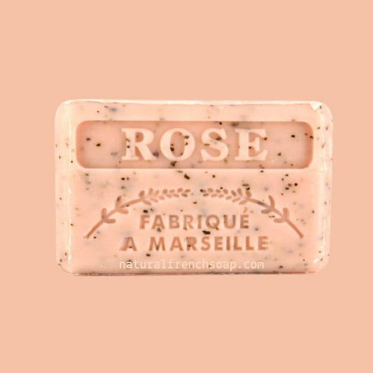 125g Crushed Rose French Soap