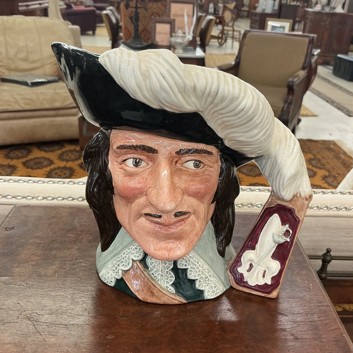 Large Royal Doulton “D’Artagnan” Character Jug – D.6691