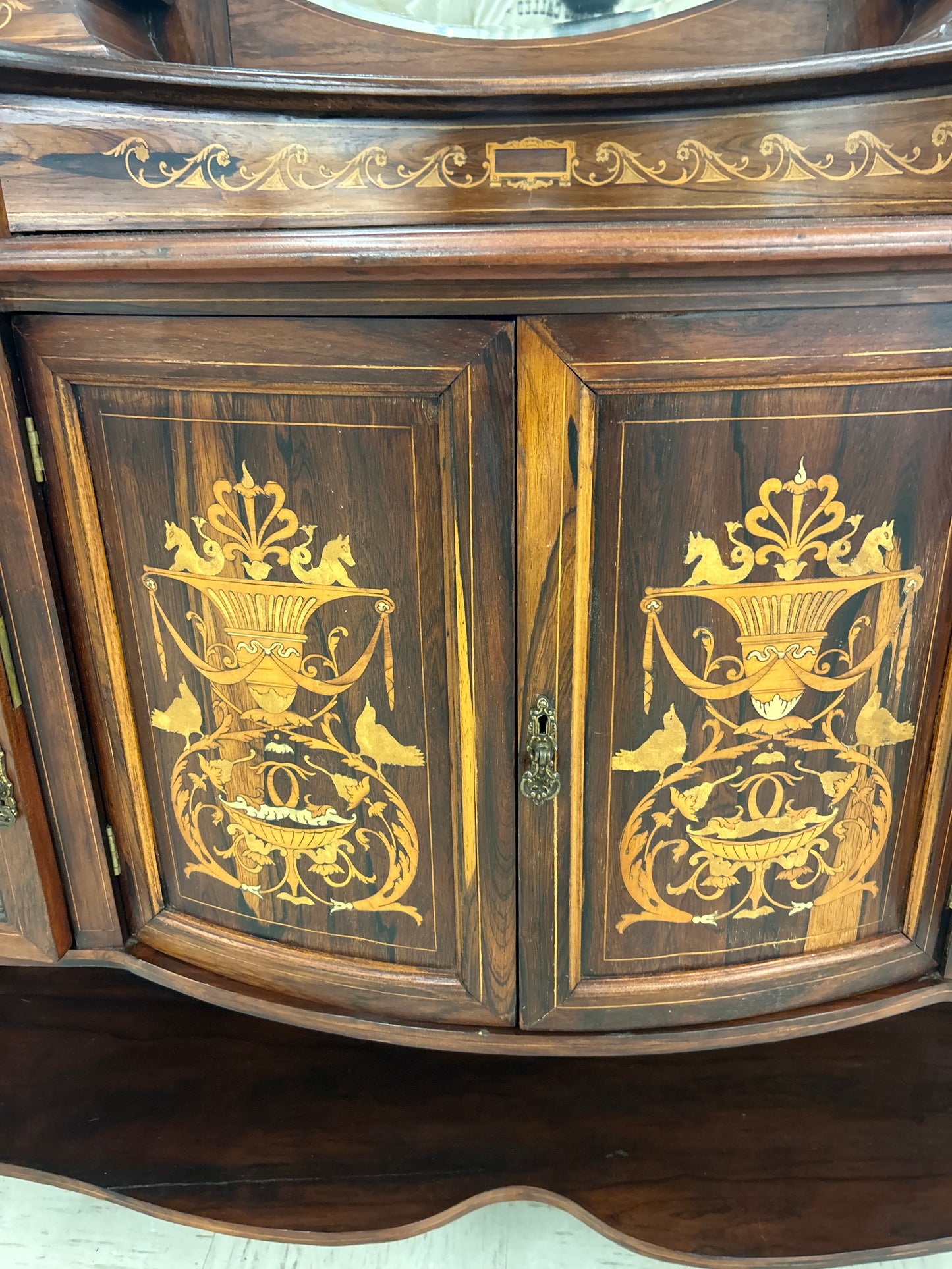 Victorian Rosewood Sideboard