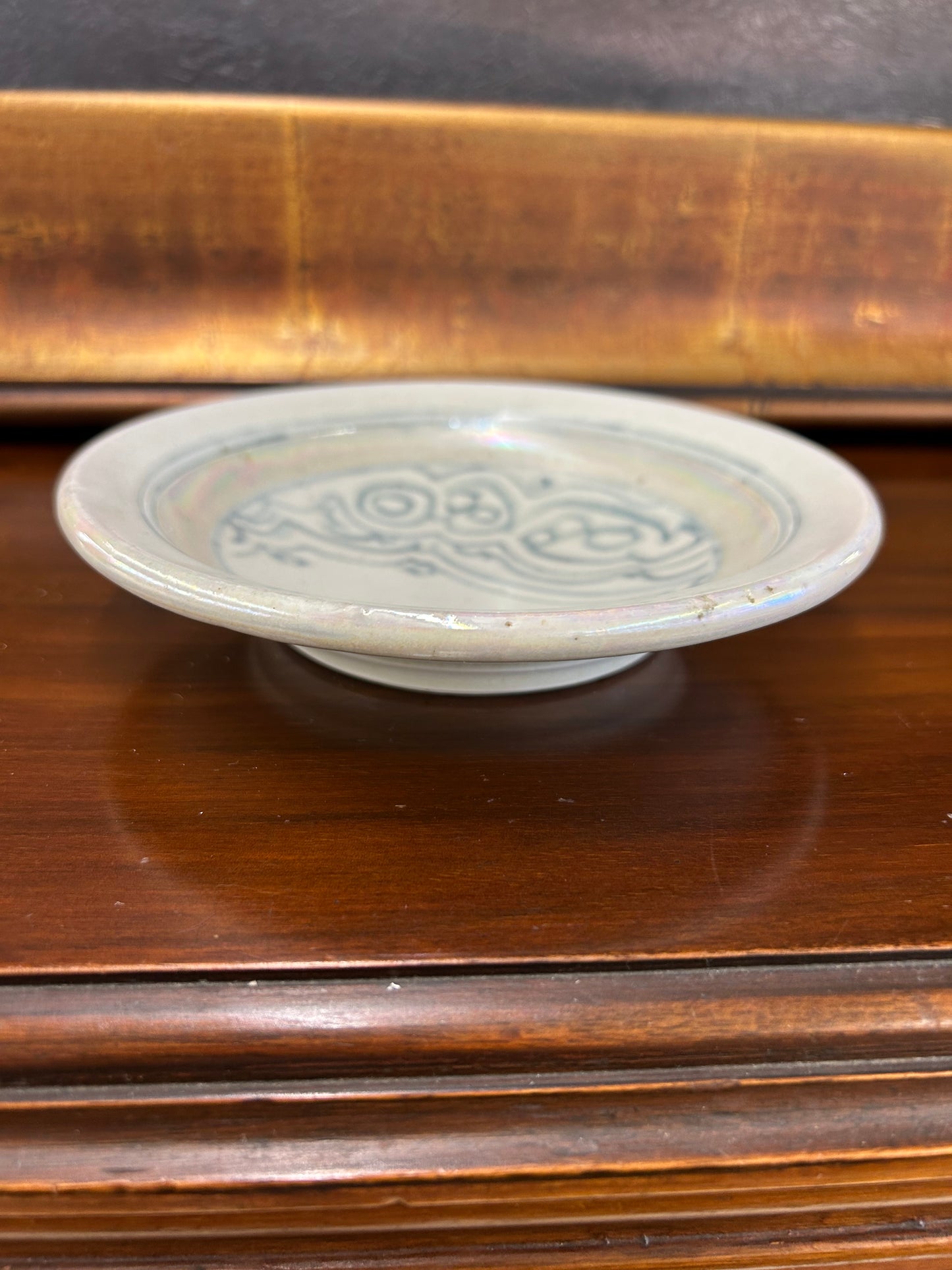 Signed McKinnell Studio Pottery Plate (6.5”)