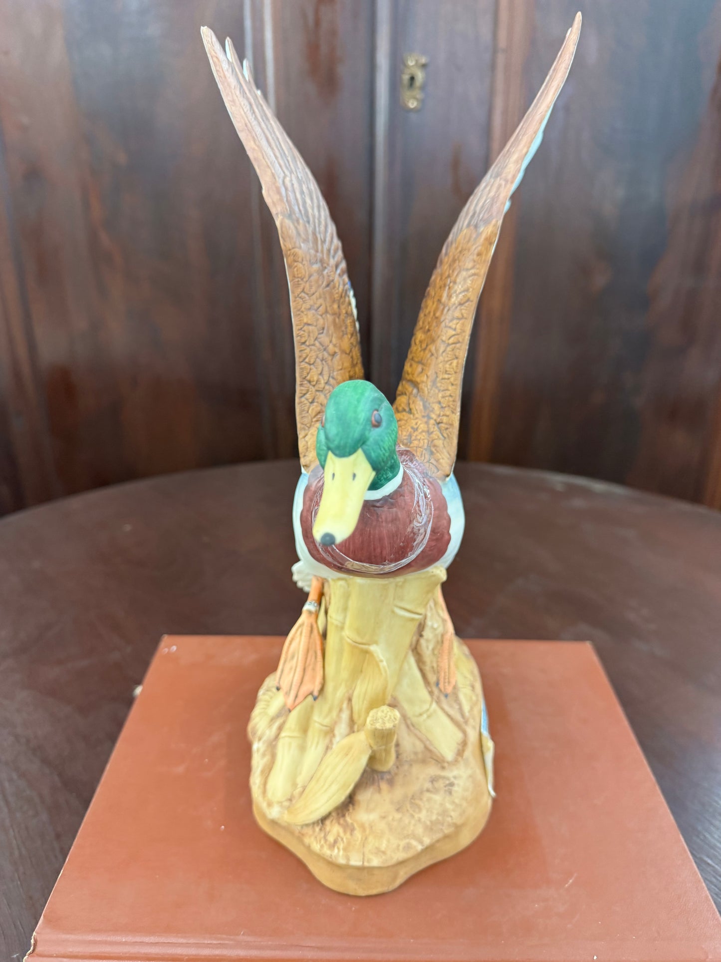 Vintage Mallard Duck Whiskey Decanter