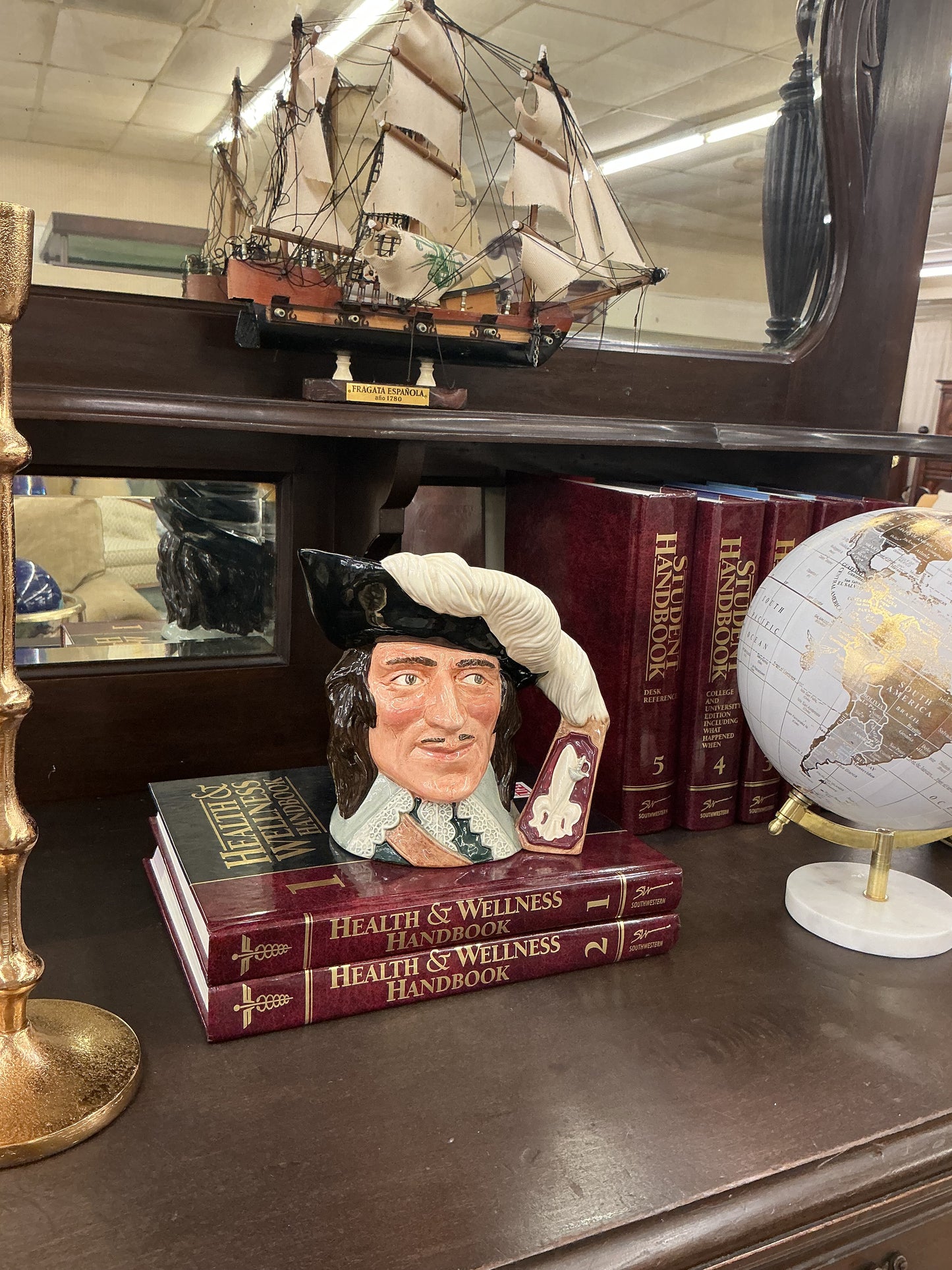 Large Royal Doulton “D’Artagnan” Character Jug – D.6691