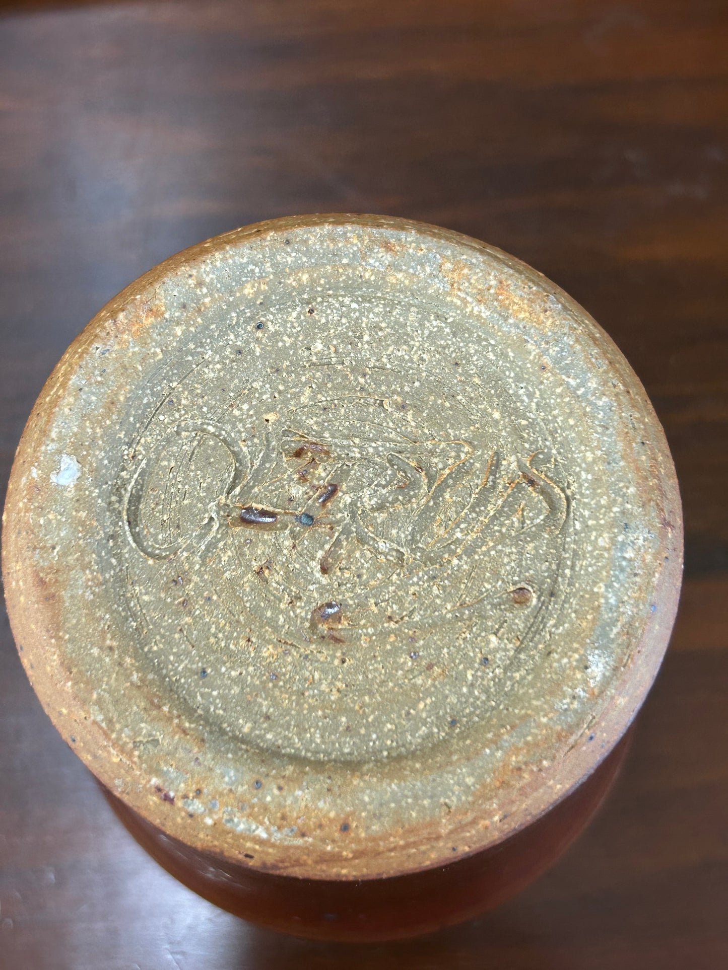 Signed Studio Pottery Tumbler / Cup