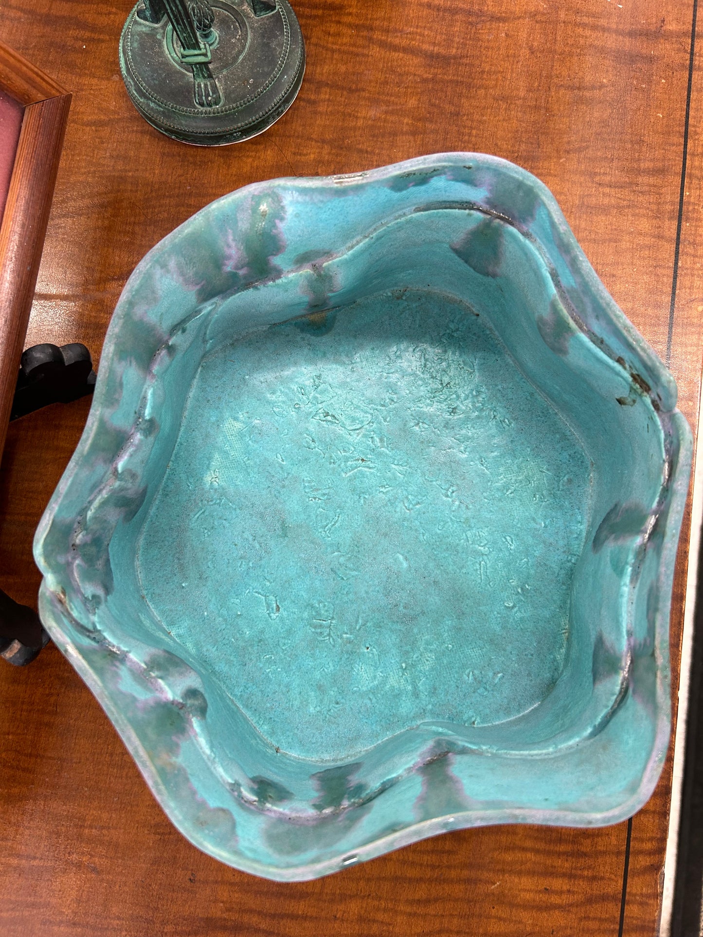 Handmade Studio Pottery Bowl (Signed “MB”)