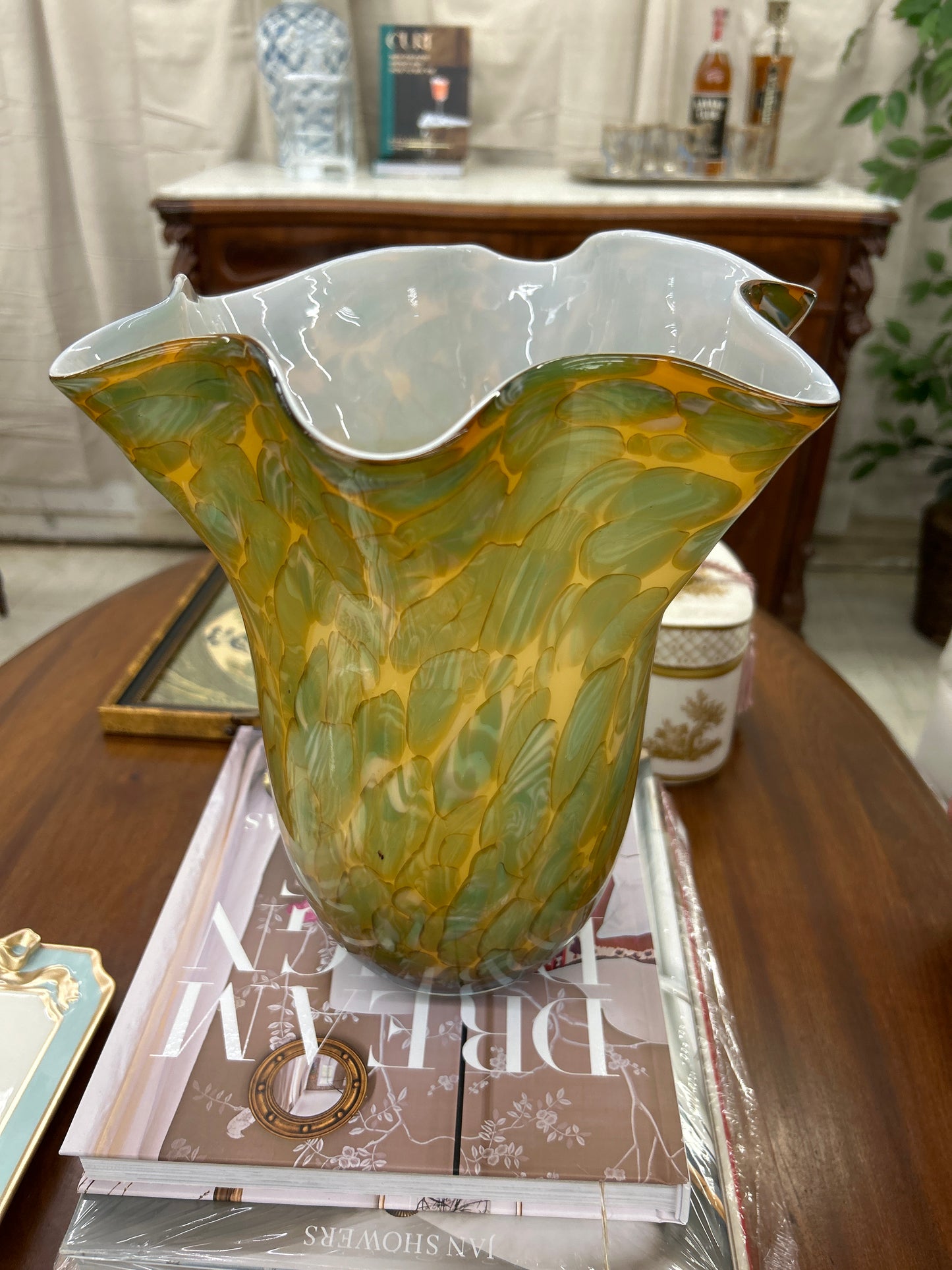 Modern Italian Hand Blown Art Glass