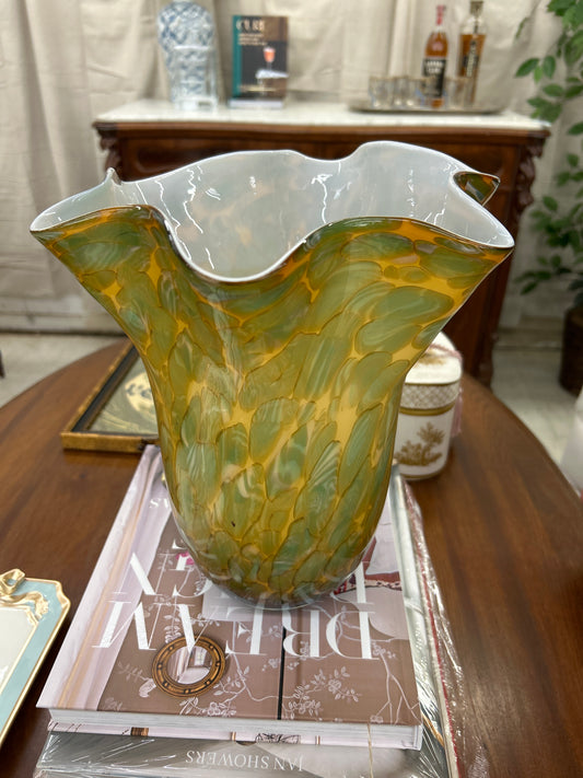 Modern Italian Hand Blown Art Glass