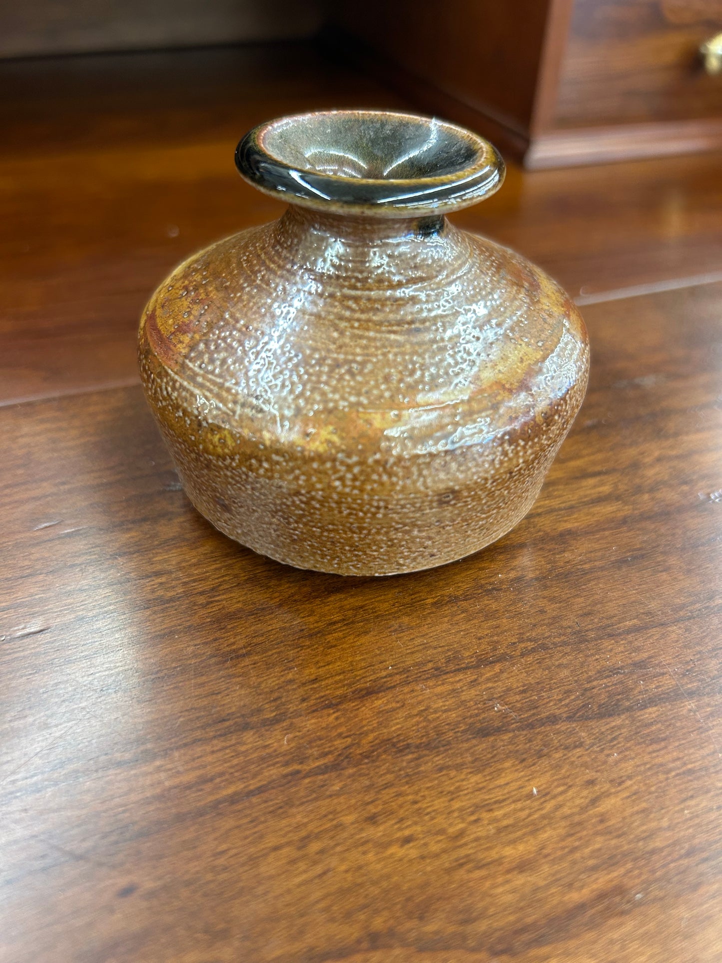 Mini studio pottery bud vase