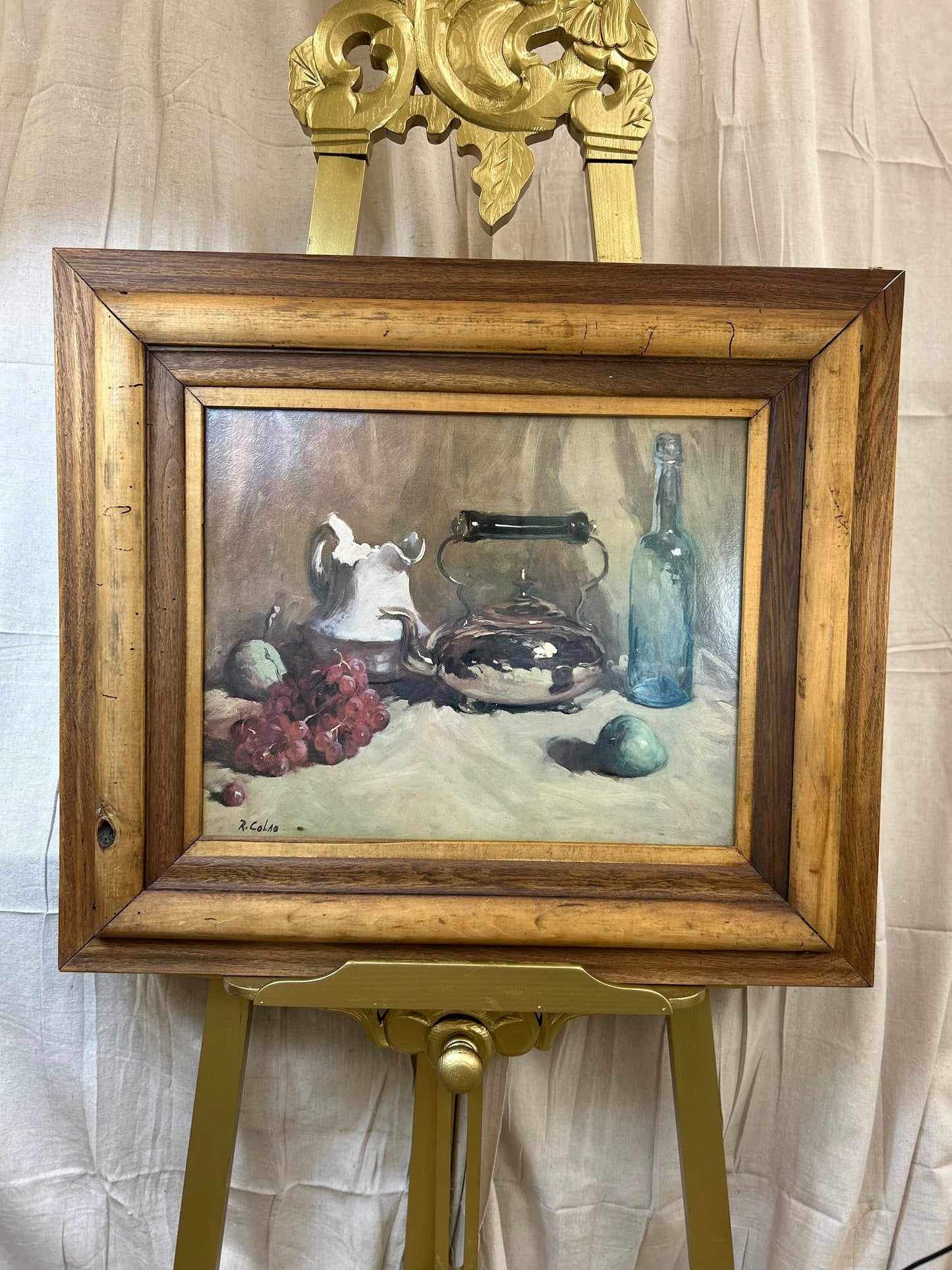 Oil on Canvas Still Life