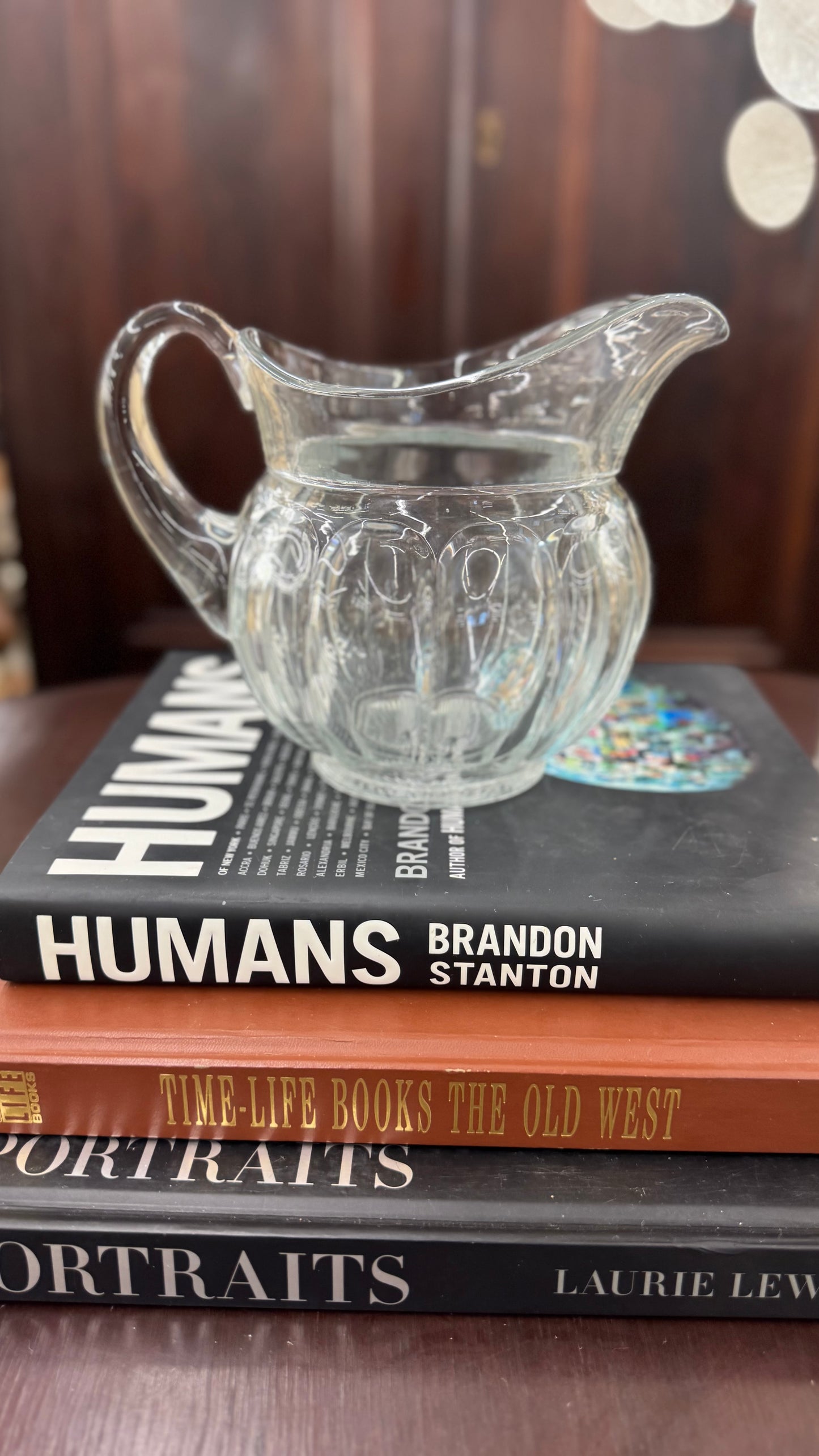 Vintage Heisey Crystal Pitcher