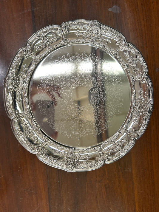 Leonard Silverplate Serving Tray