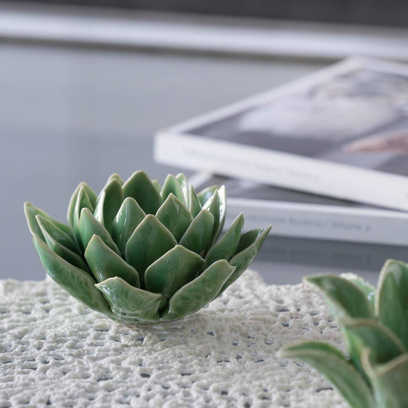 Blooming Artichoke Candle