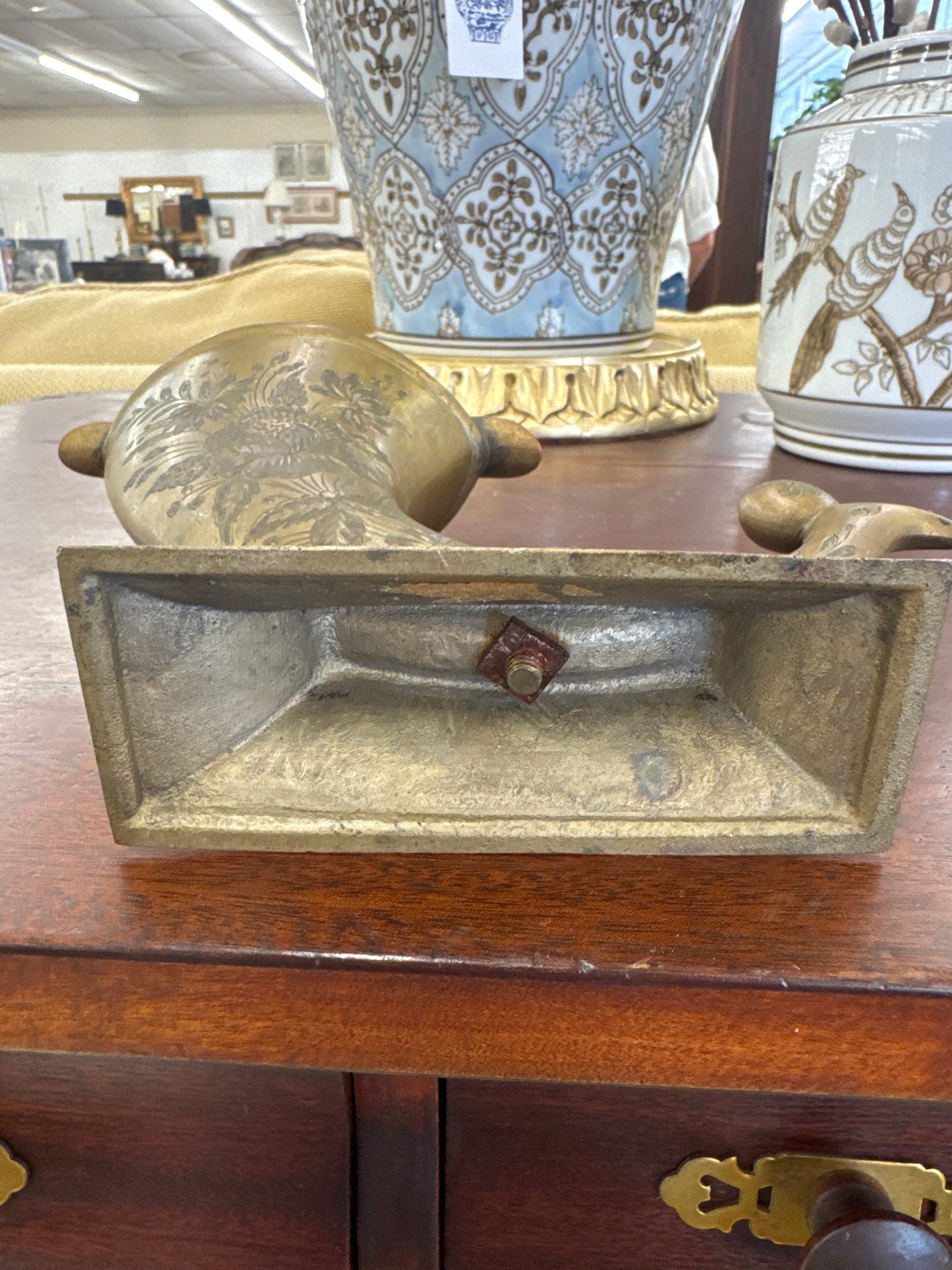 Vintage Brass Ashtray