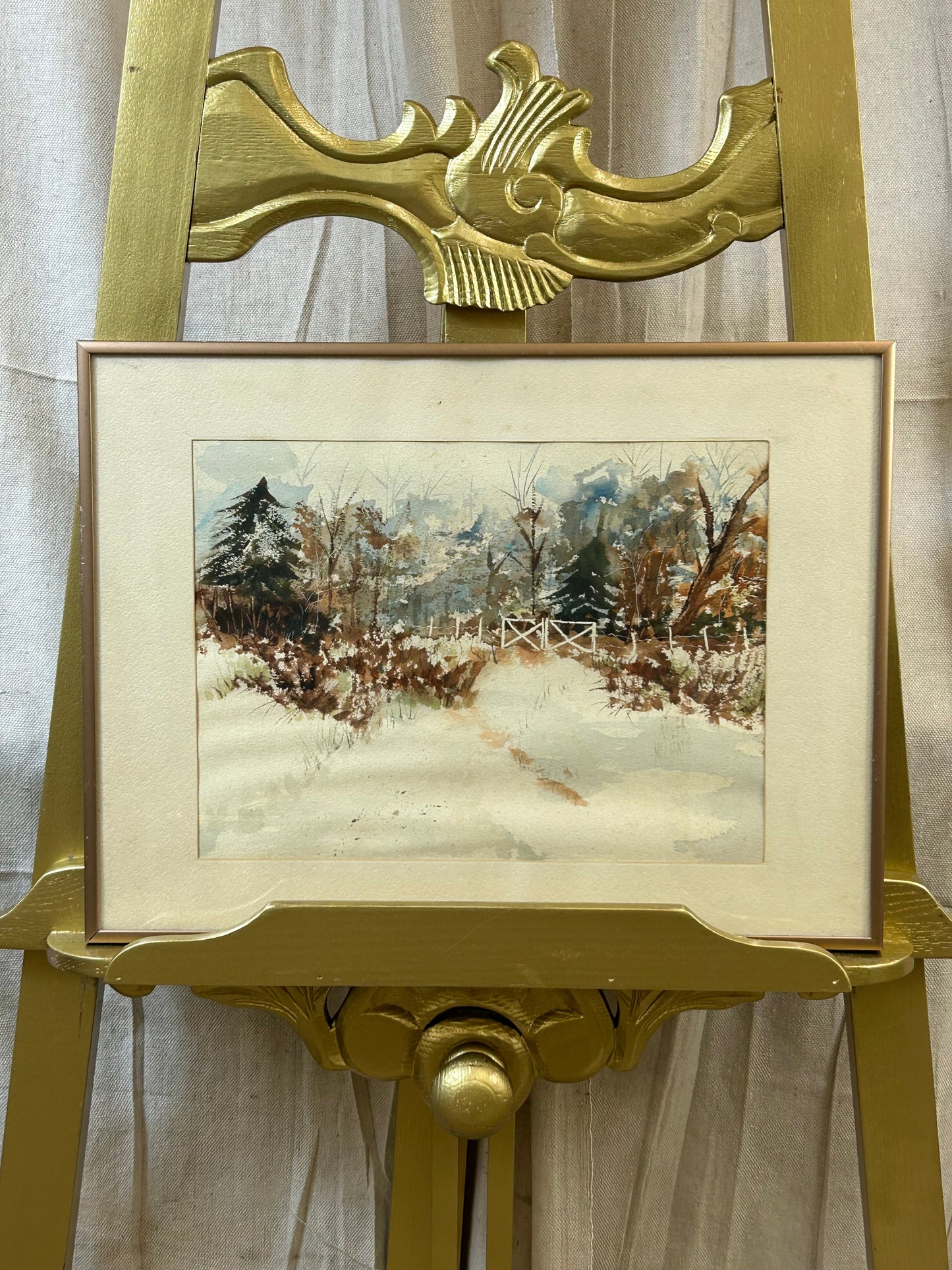 Original Watercolor landscape