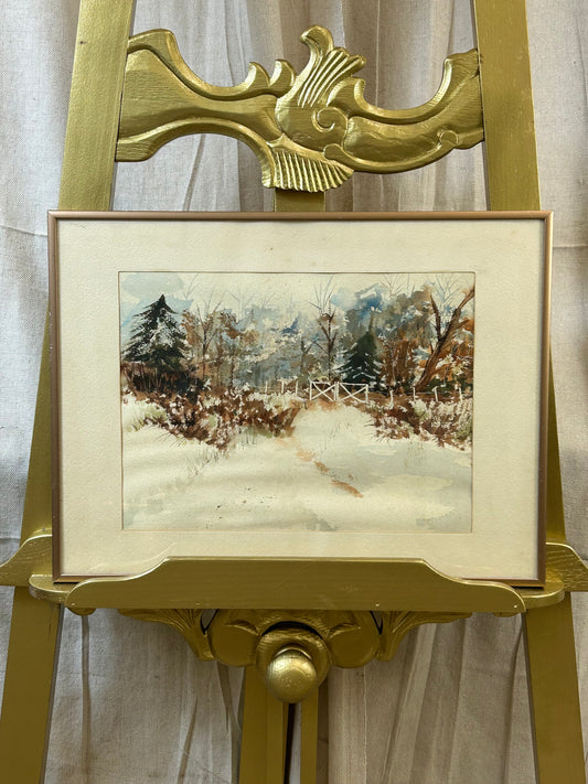 Original Watercolor landscape