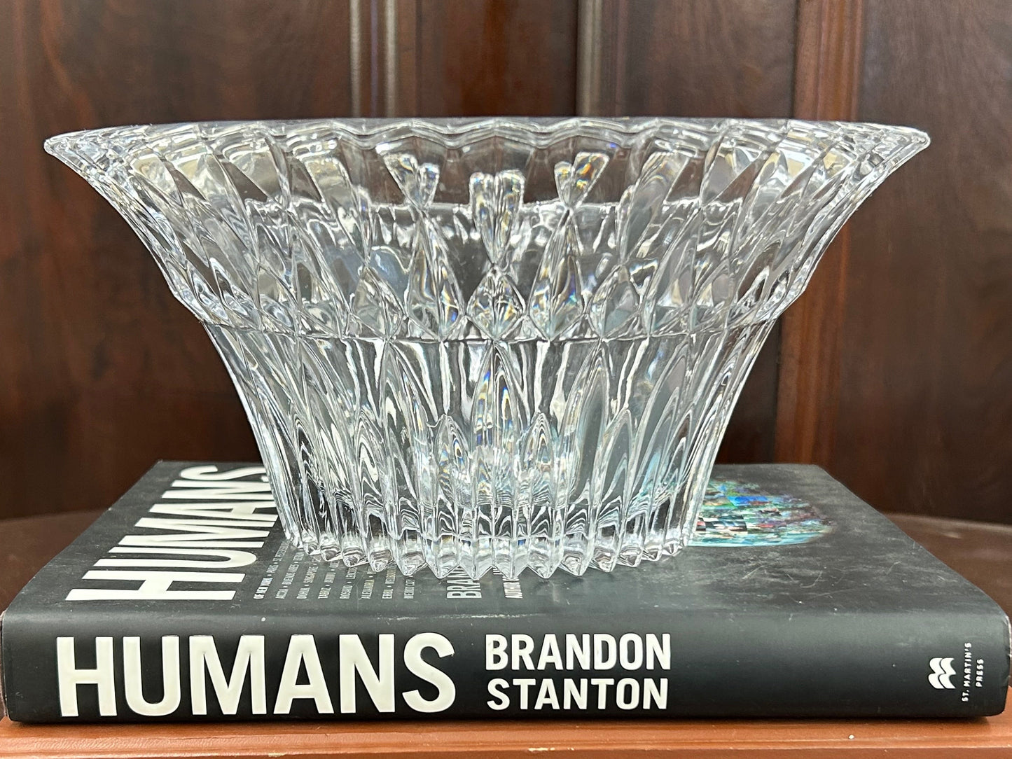 Vintage Cut Crystal Bowl