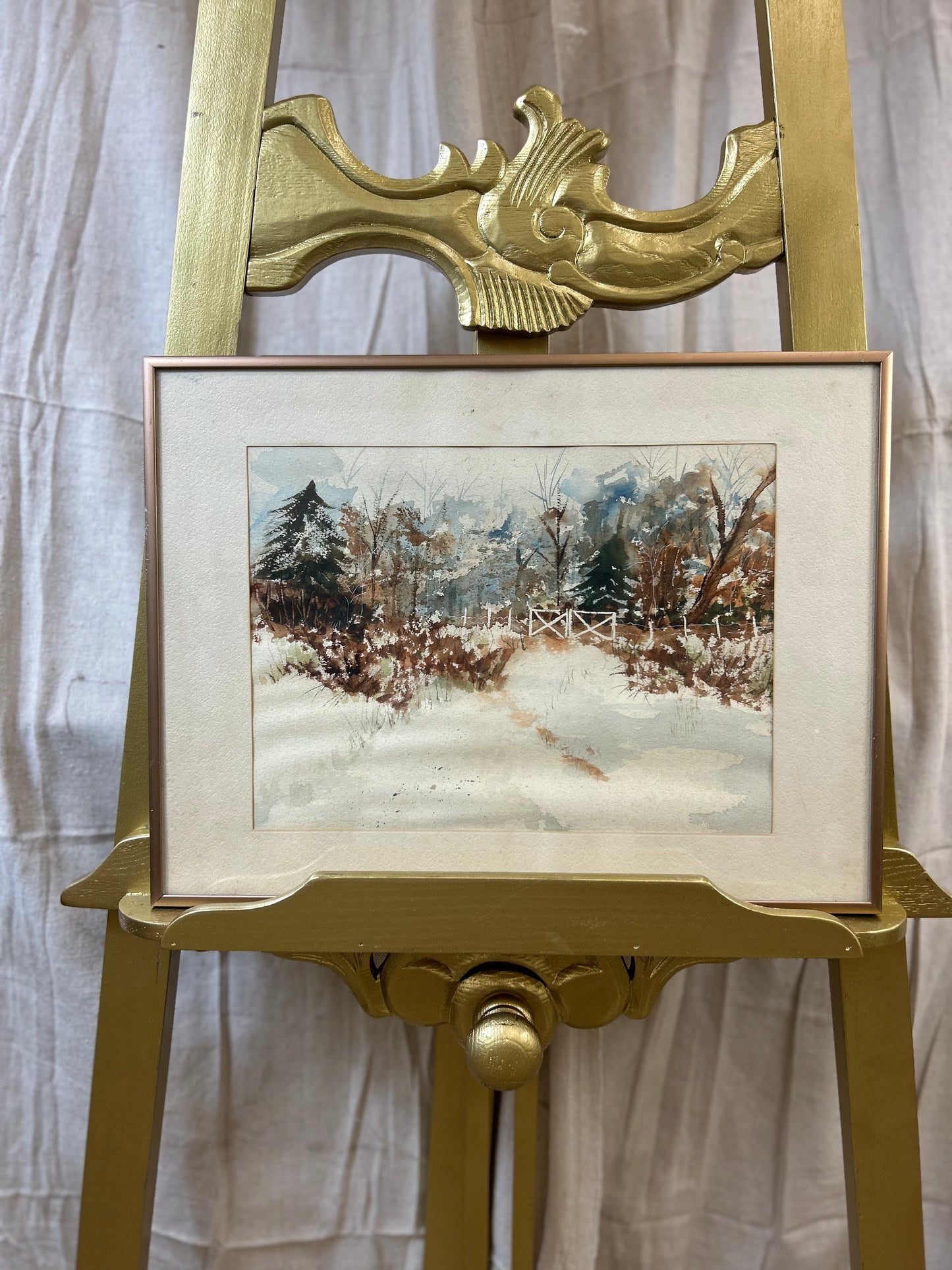 Original Watercolor landscape
