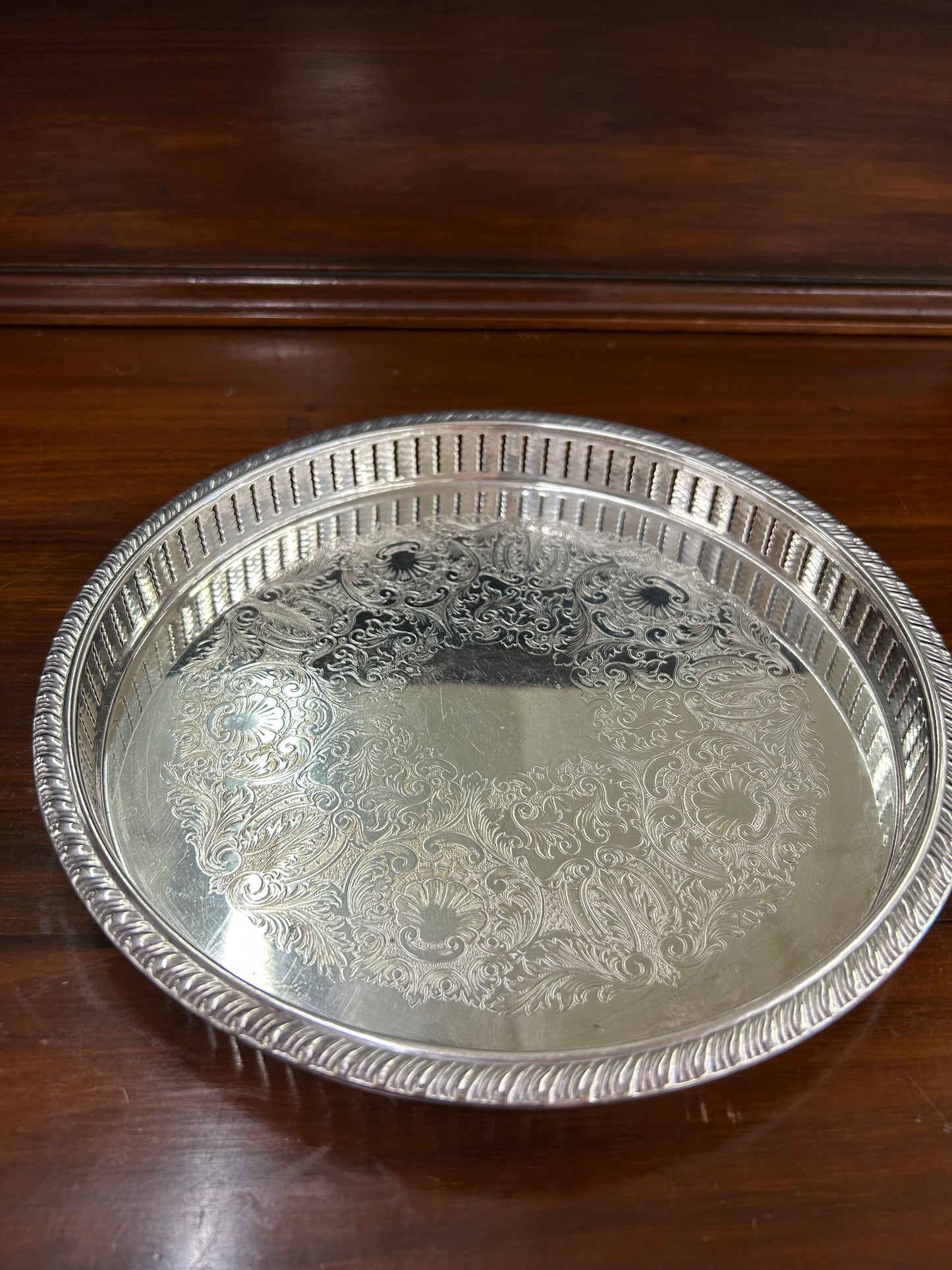 Gallery Edge Silverplate Tray