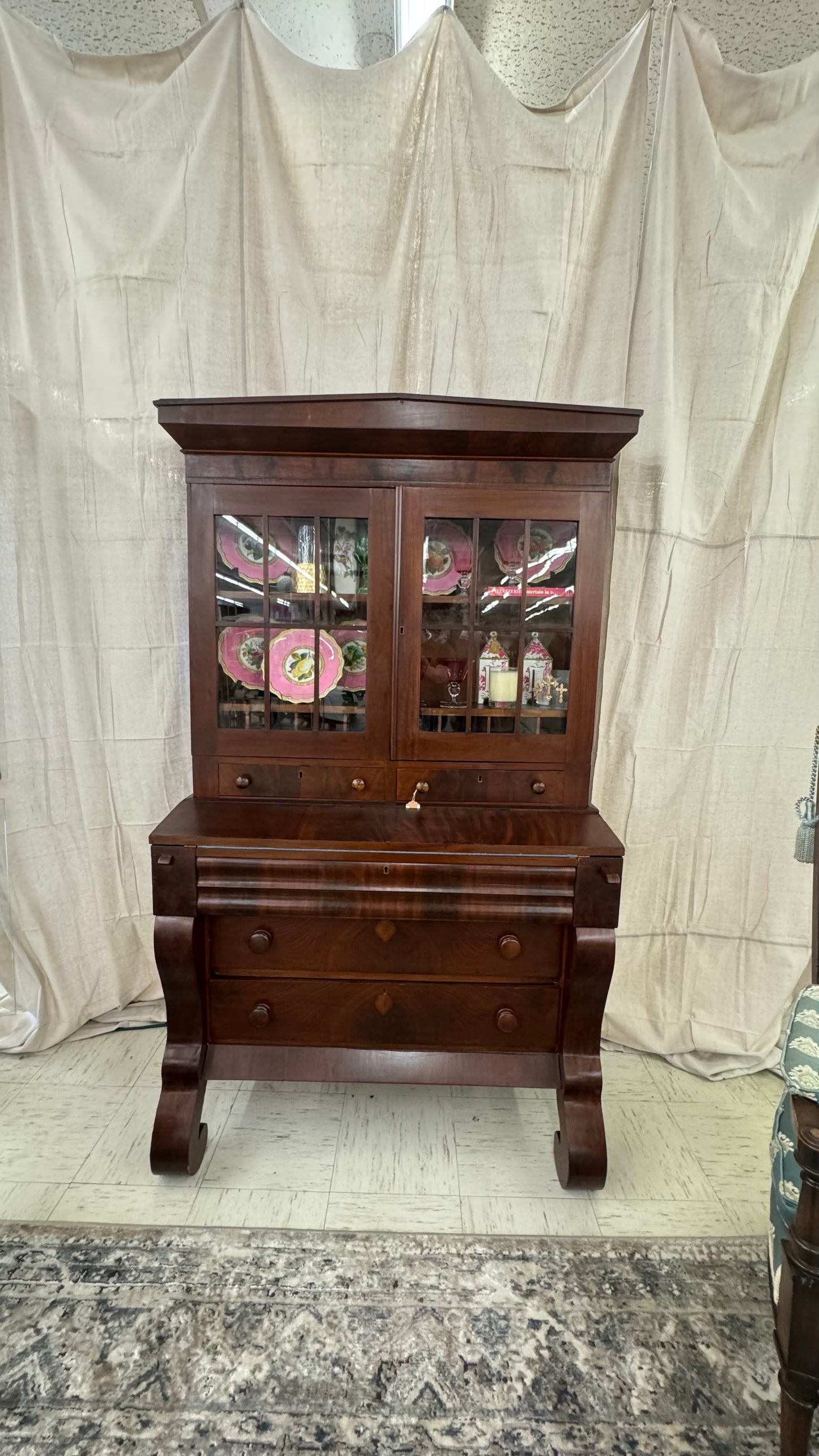 Empire drop front desk