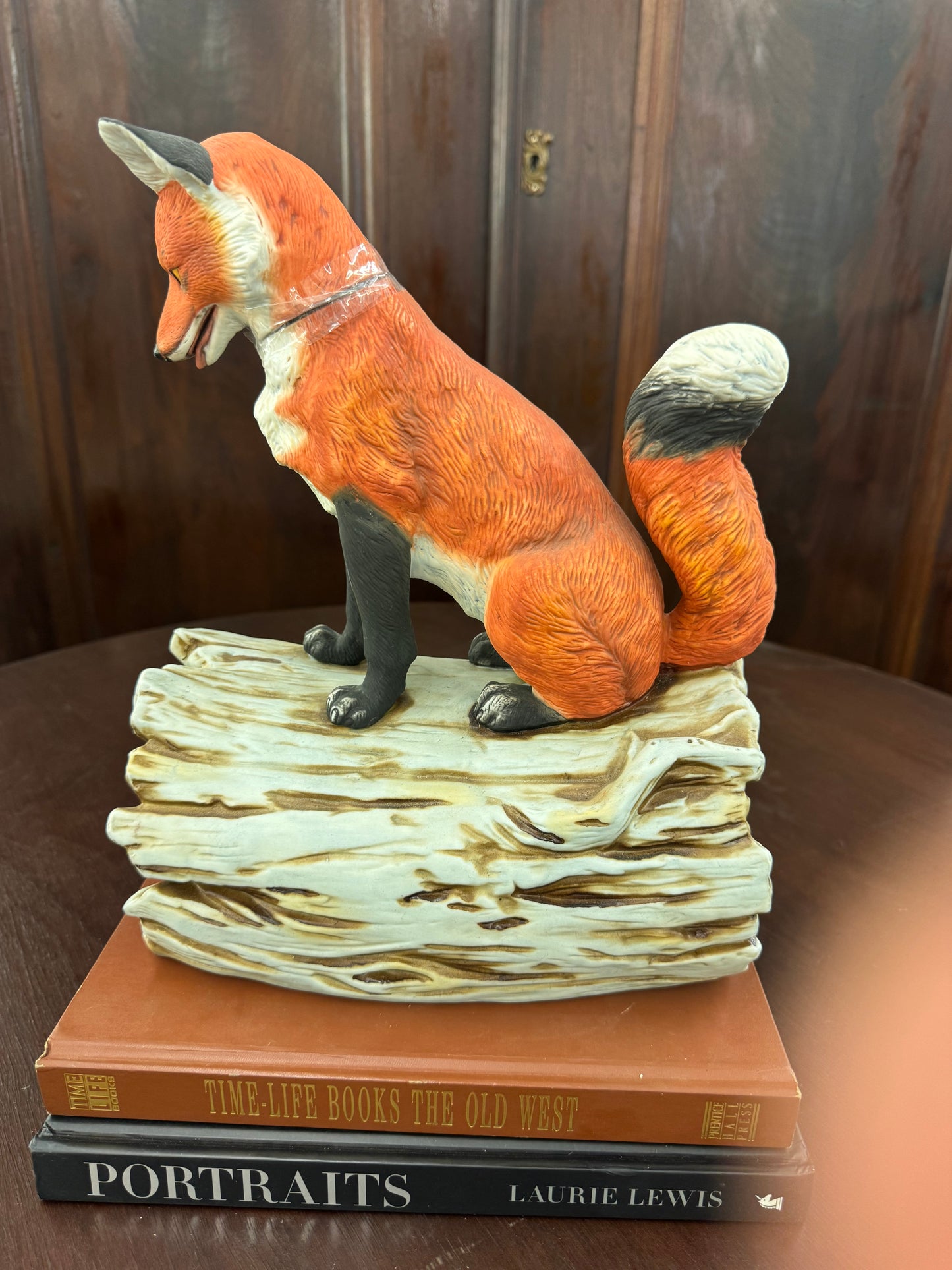 Vintage Fox Whiskey Decanter