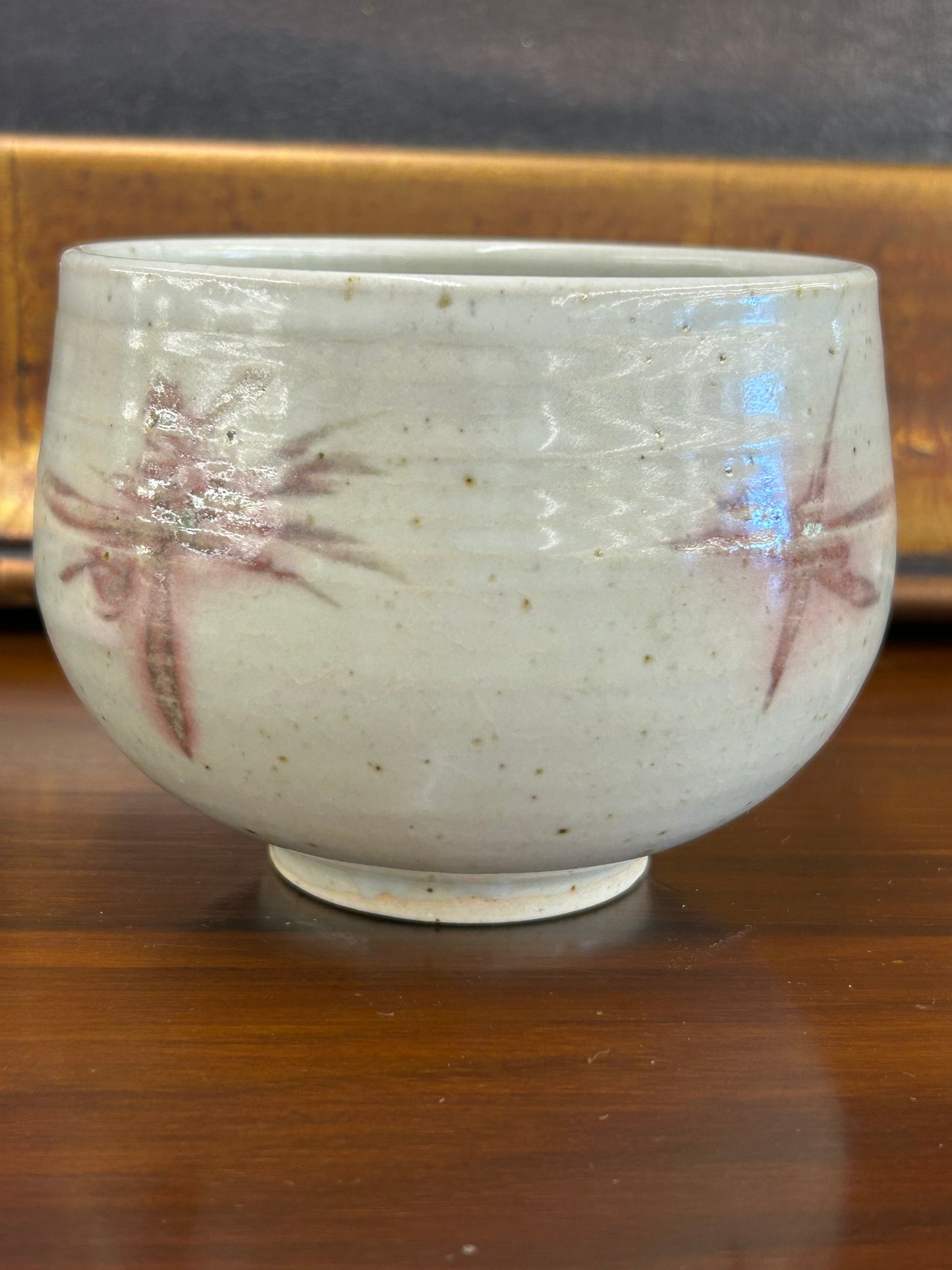 Hand-thrown studio pottery bowl by Zammantakis