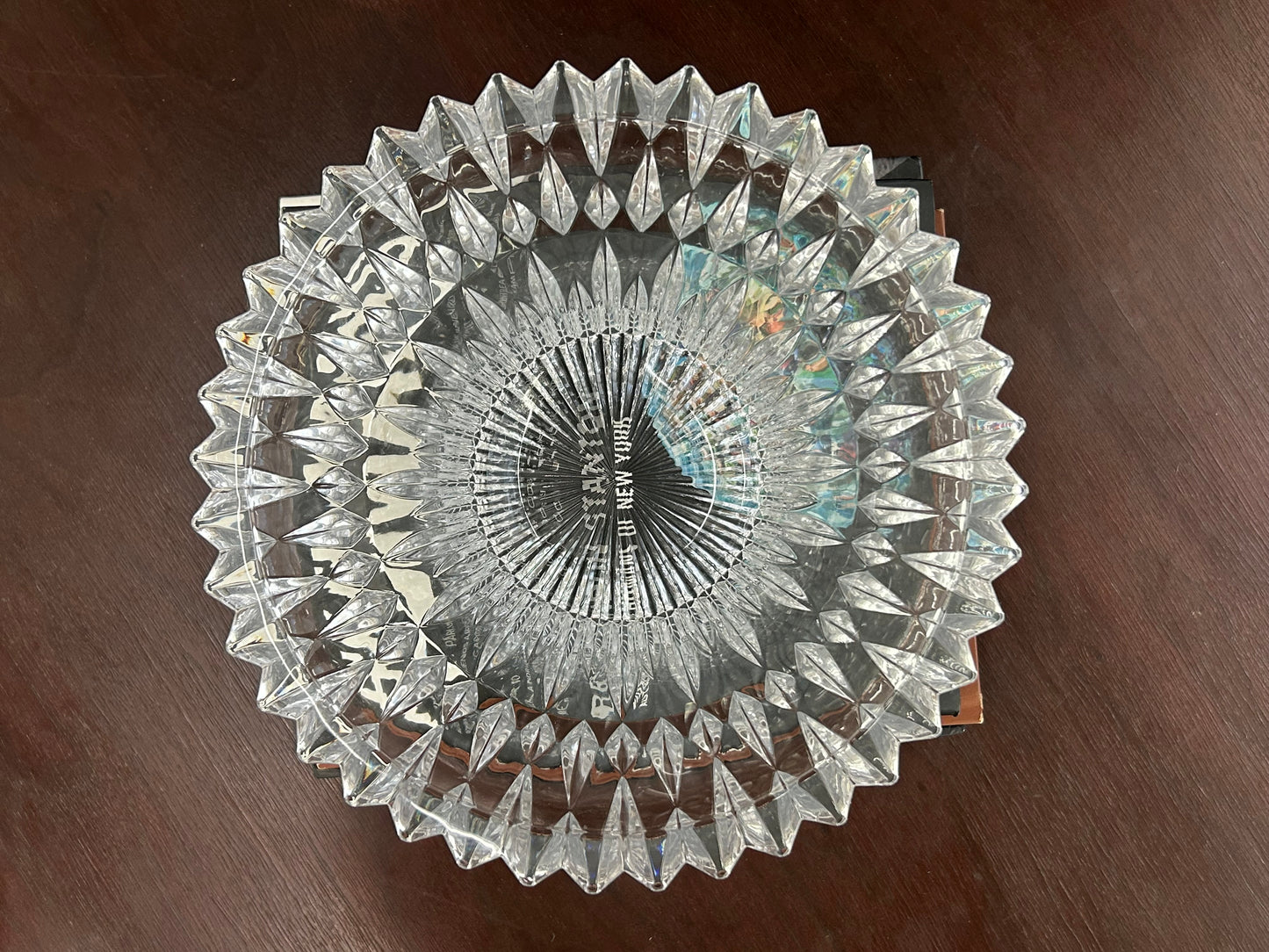 Vintage Cut Crystal Bowl