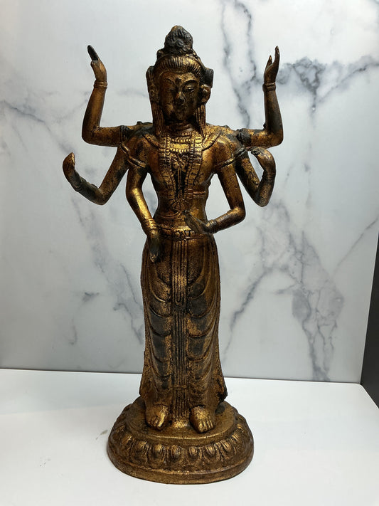 6 armed Shiva Statue