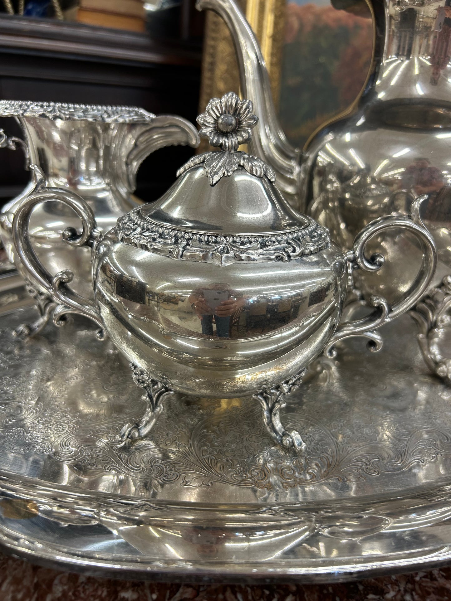 Reed & Barton “Birmingham” Silverplate Tea Set