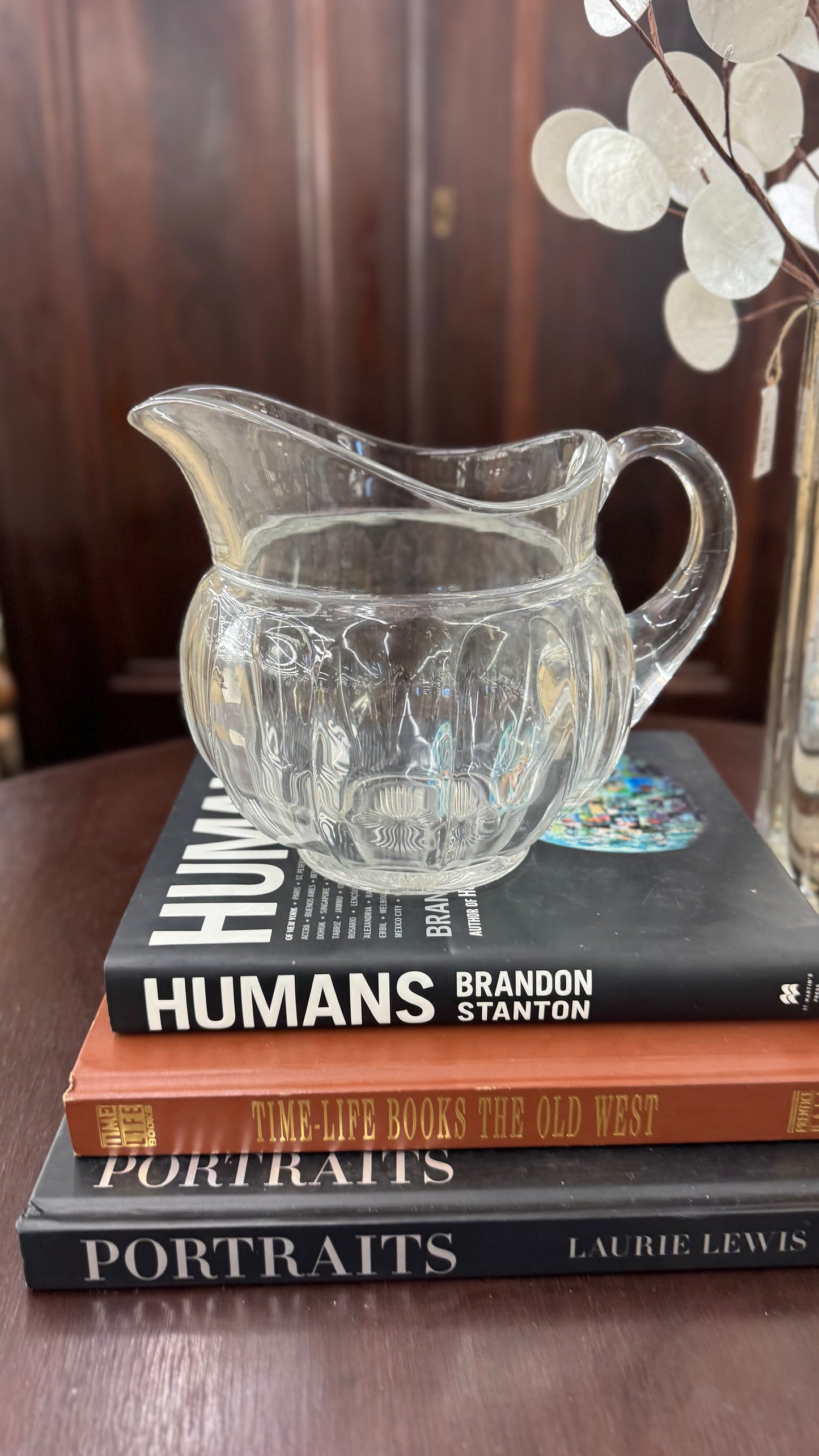 Vintage Heisey Crystal Pitcher