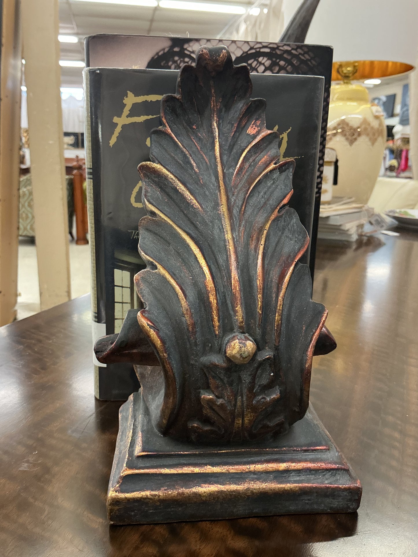 Architectural Acanthus Bookends