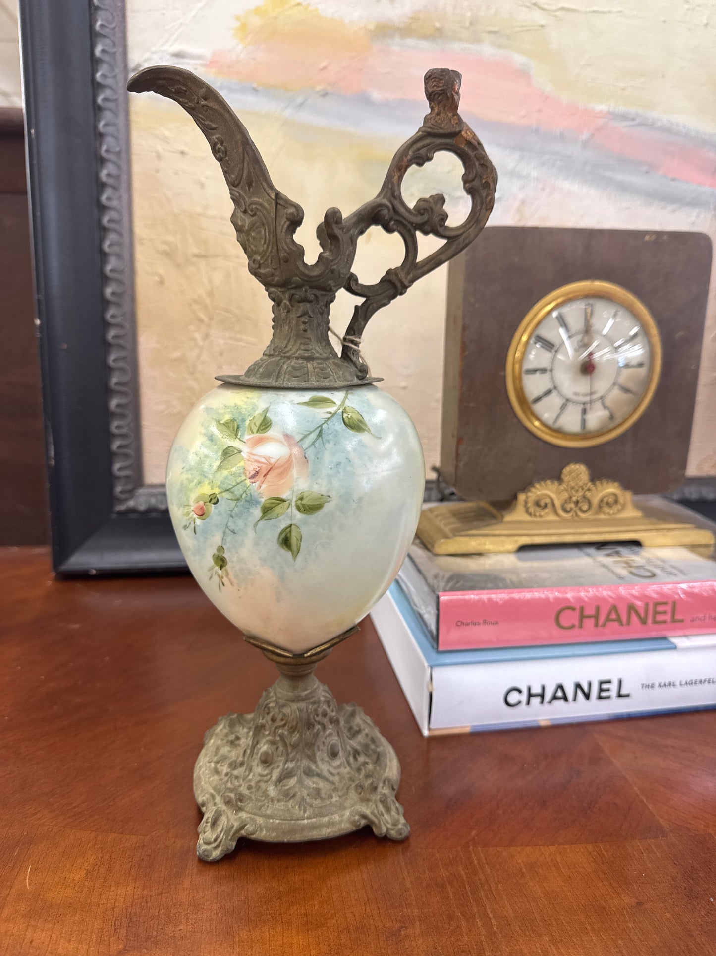 Elegant antique Victorian ewer