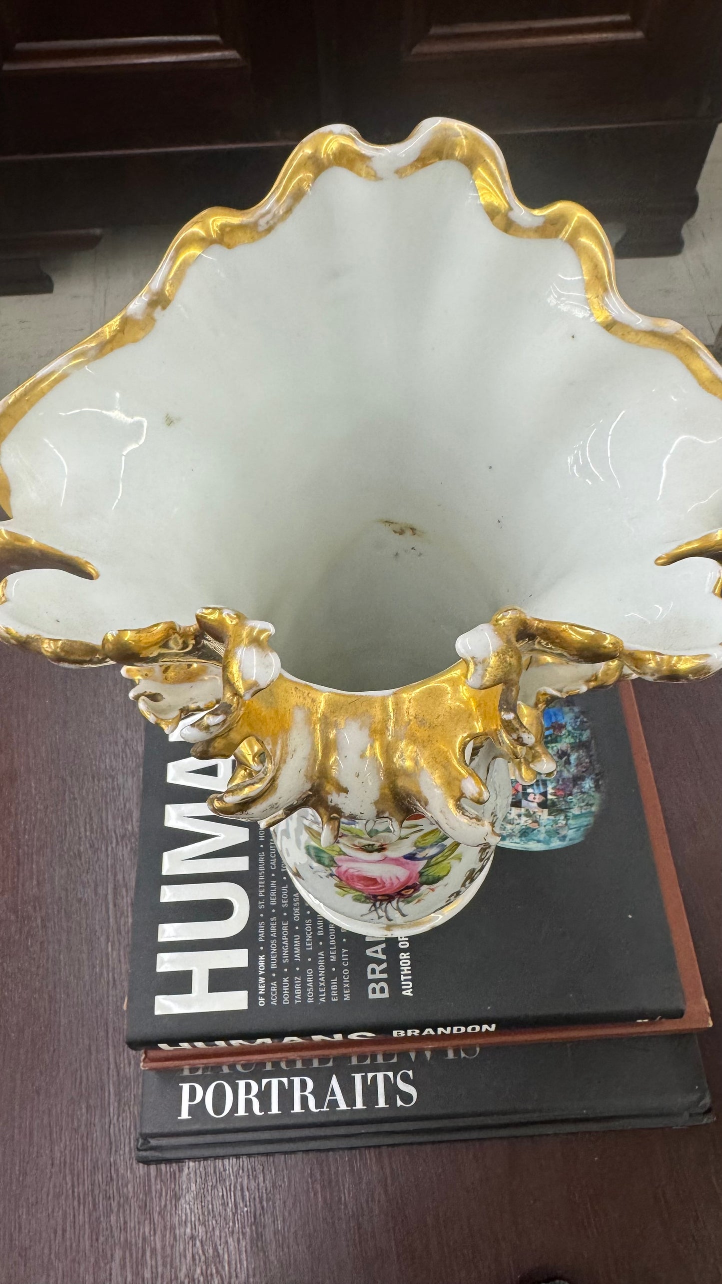 Hand painted Antique porcelain vase