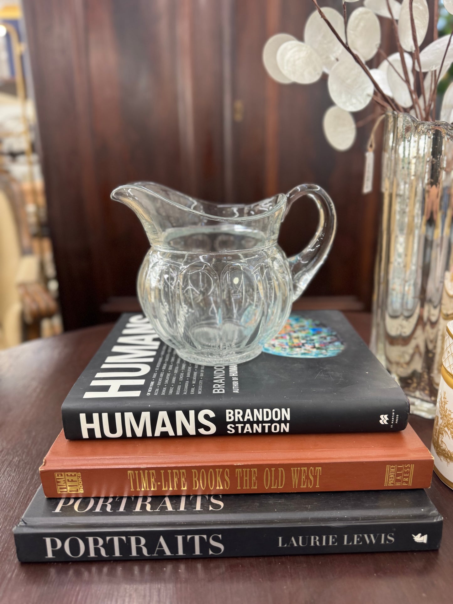 Vintage Heisey Crystal Pitcher
