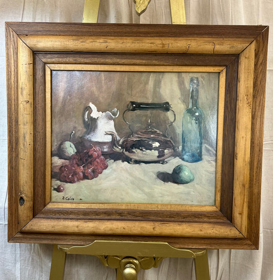 Oil on Canvas Still Life