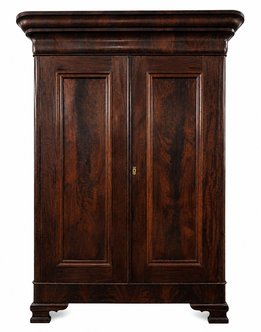 Antique Empire Mahogany Armoire