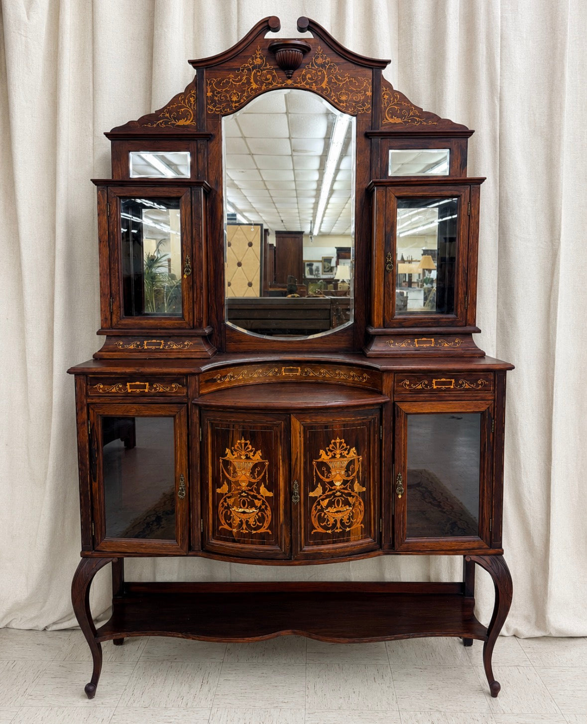 Victorian Rosewood Sideboard