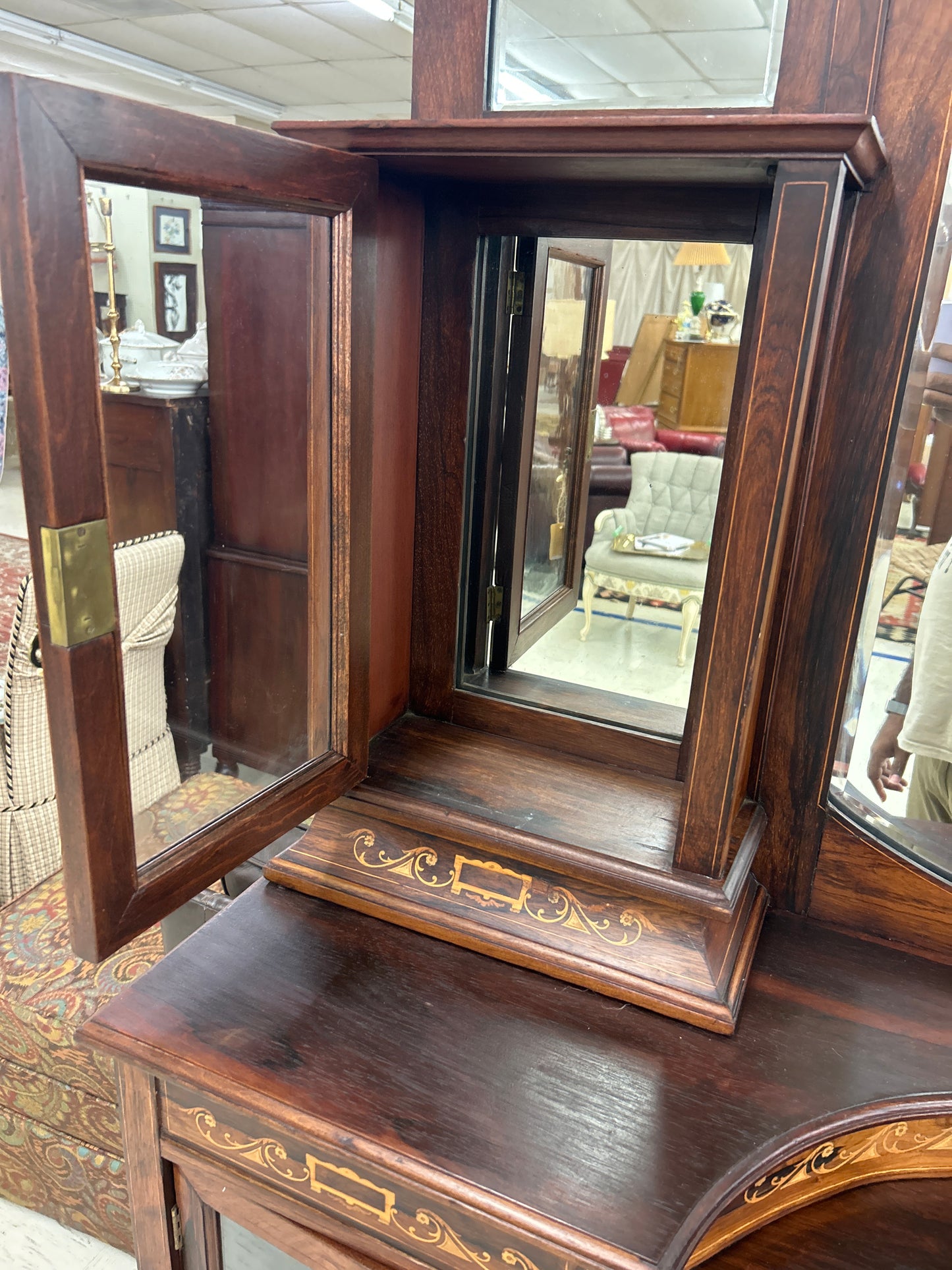 Victorian Rosewood Sideboard