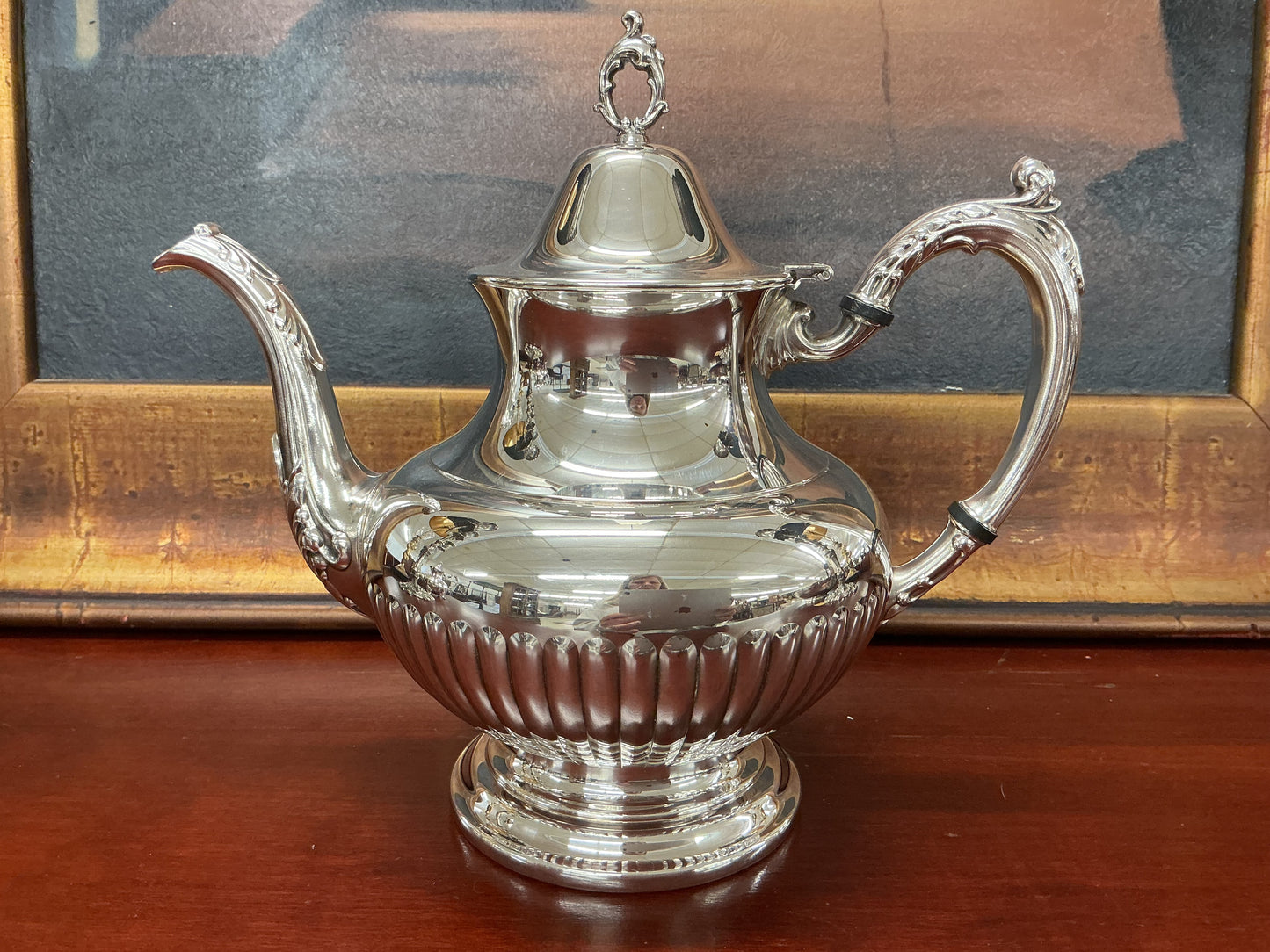 Vintage Oneida Silverplate Coffee / Tea Pot