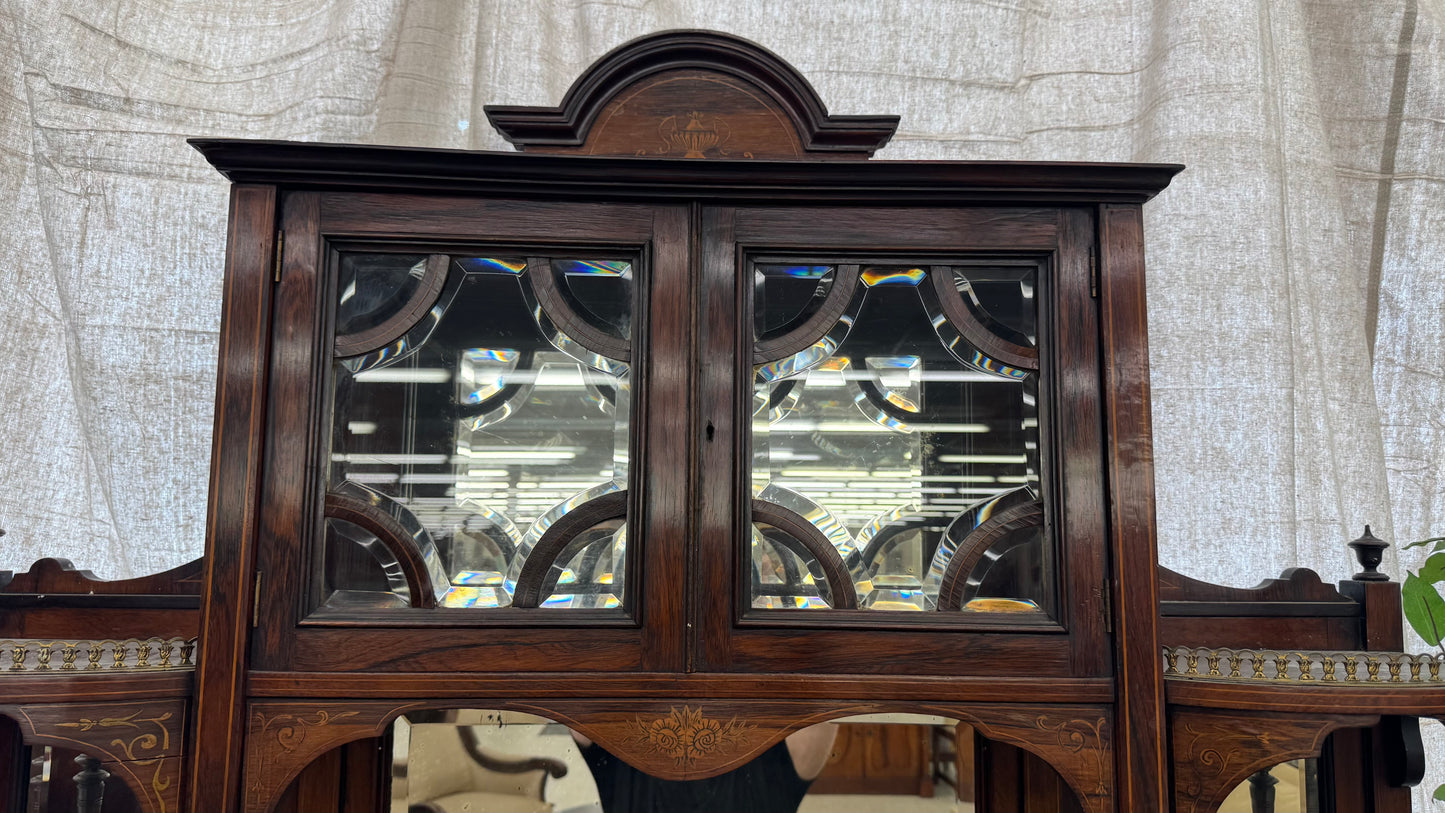 Rosewood Edwardian Étagère