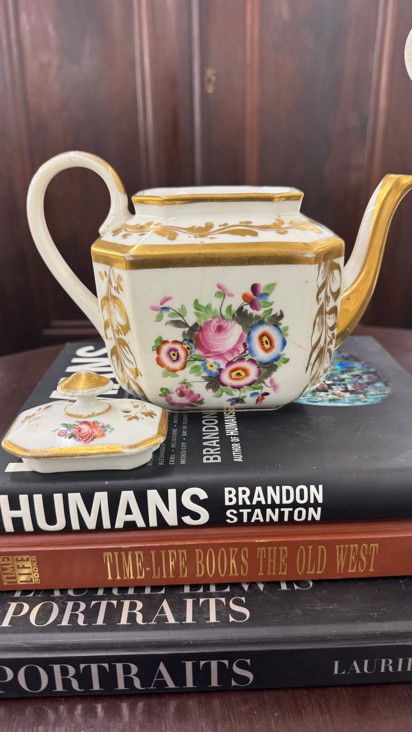 Hand Painted Porcelian Tea Pot