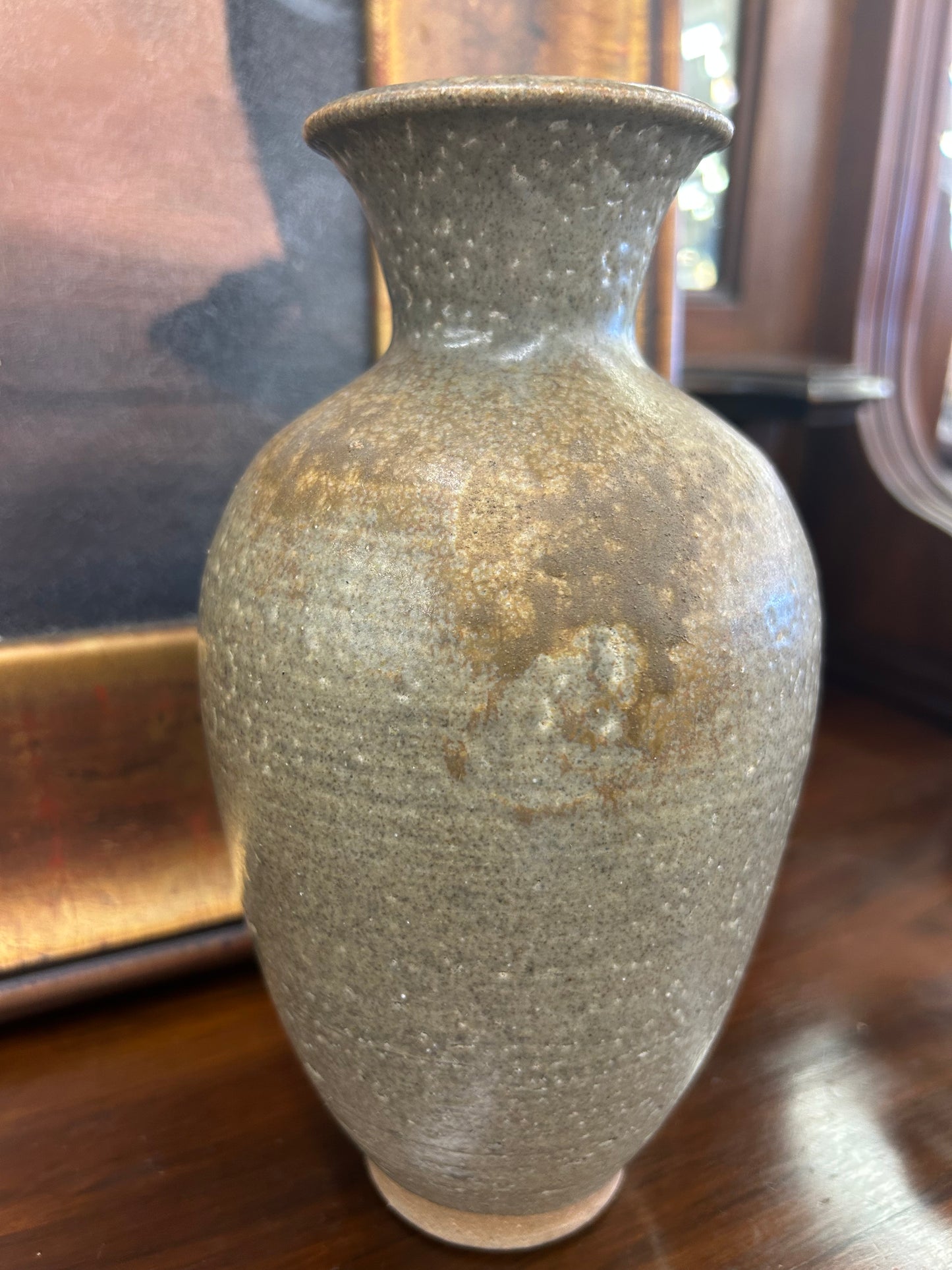 Hand-thrown Zammantakis studio pottery vase