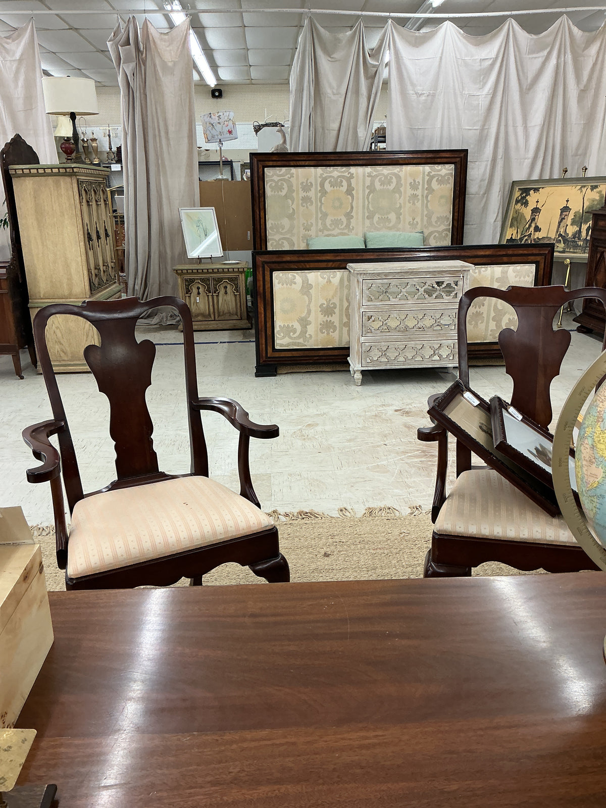 Chippendale Mahogany Armchair