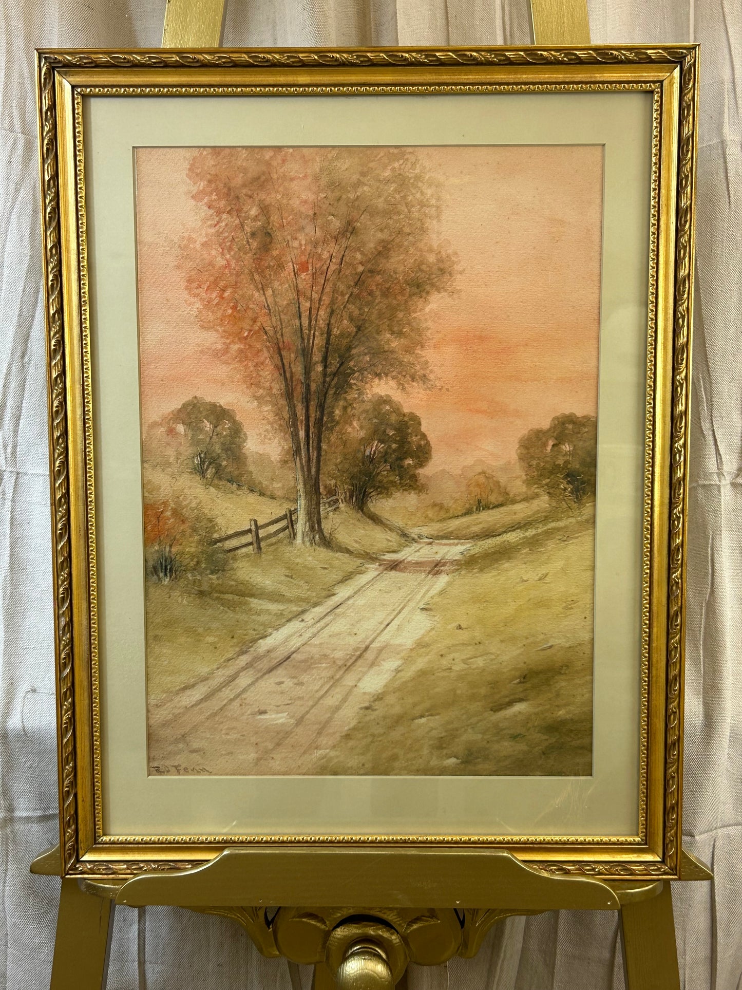 Original Watercolor Landscape