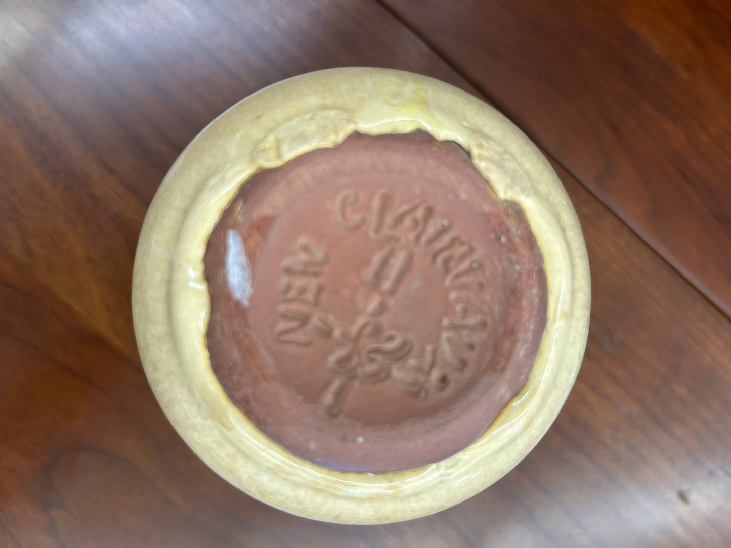 Vintage New Clairvaux pottery vase