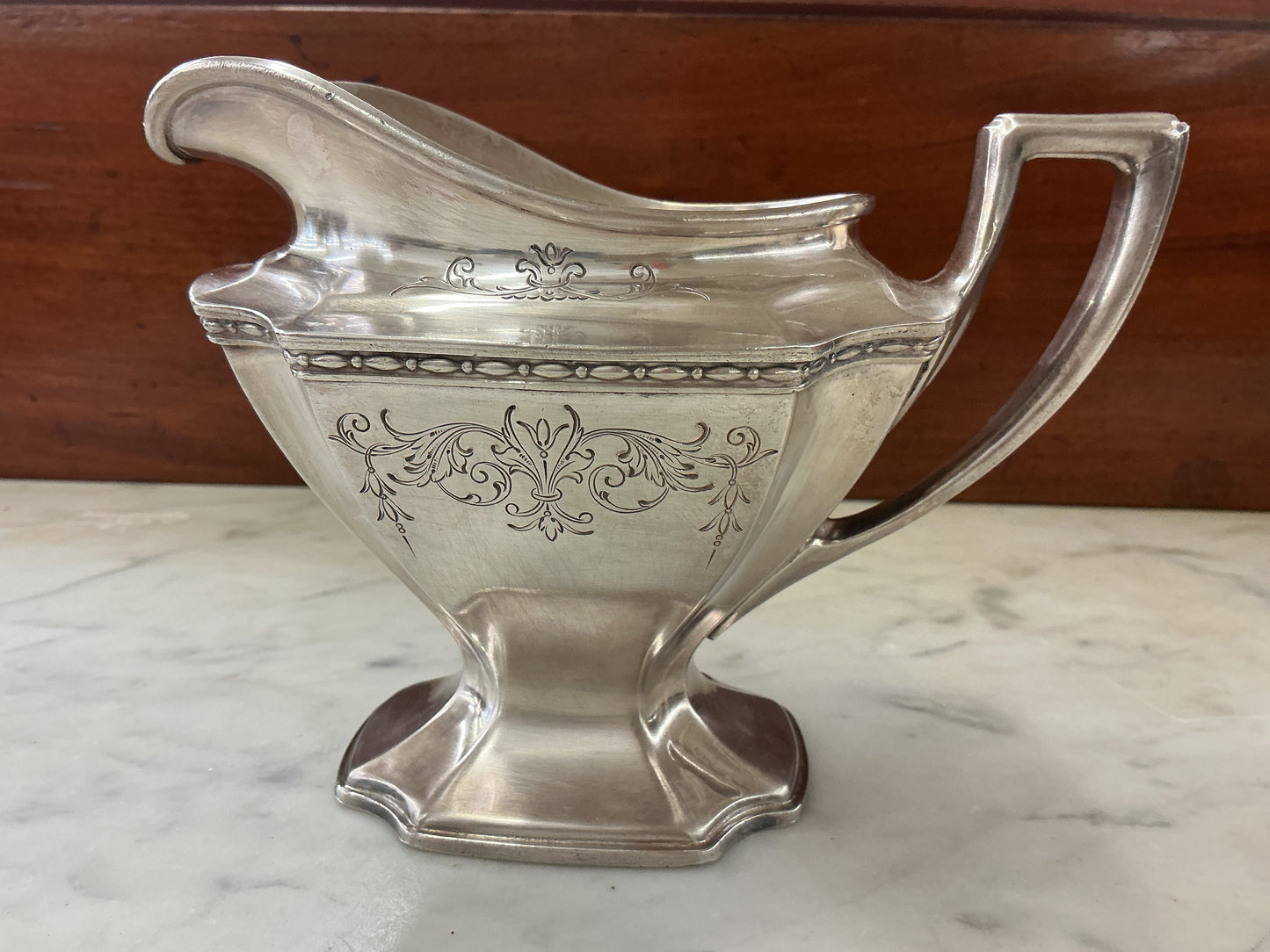 1914 Chippendale Silver Plate Tea Service